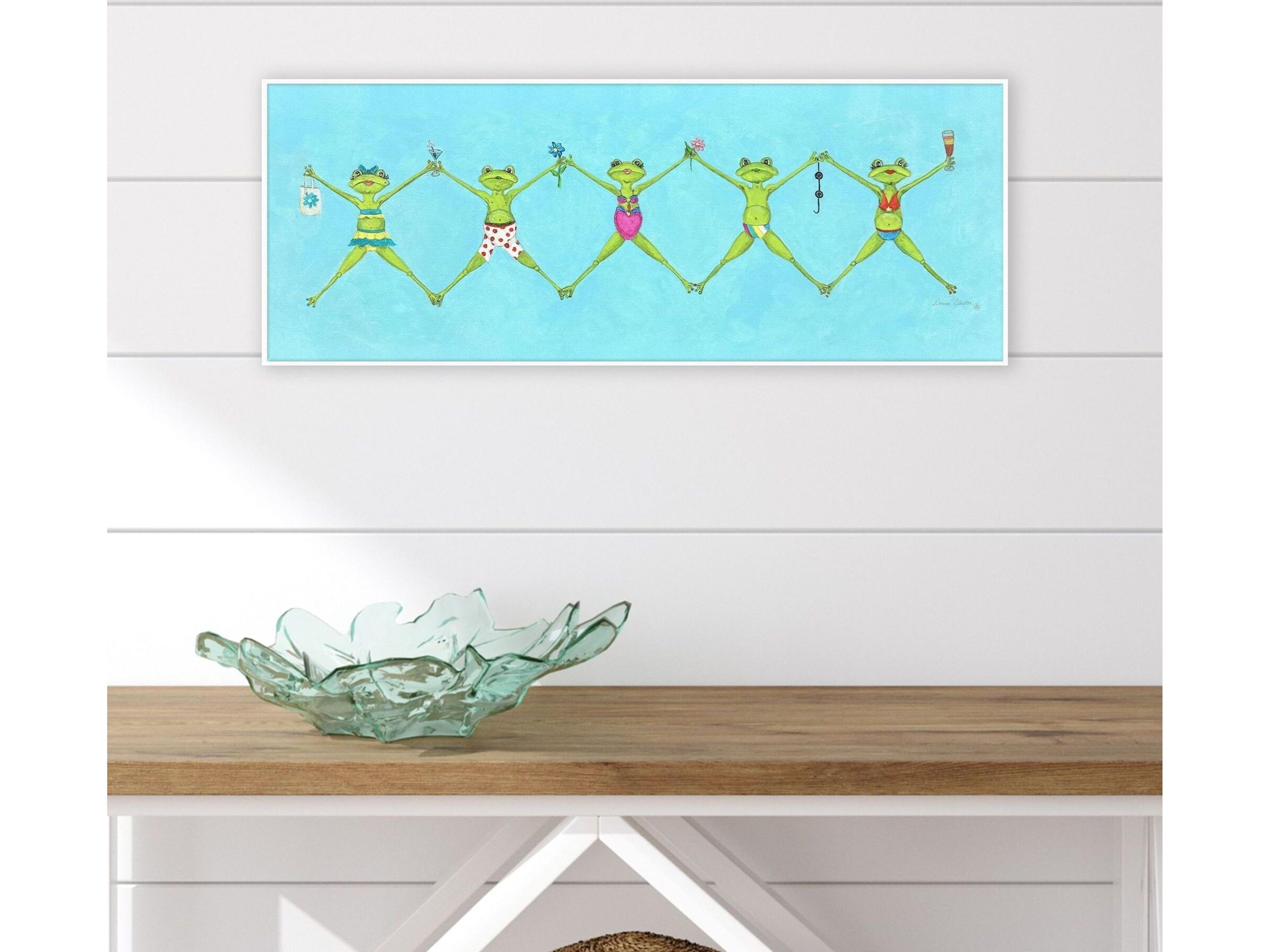 Paragon Froggy Beach Party Canvas