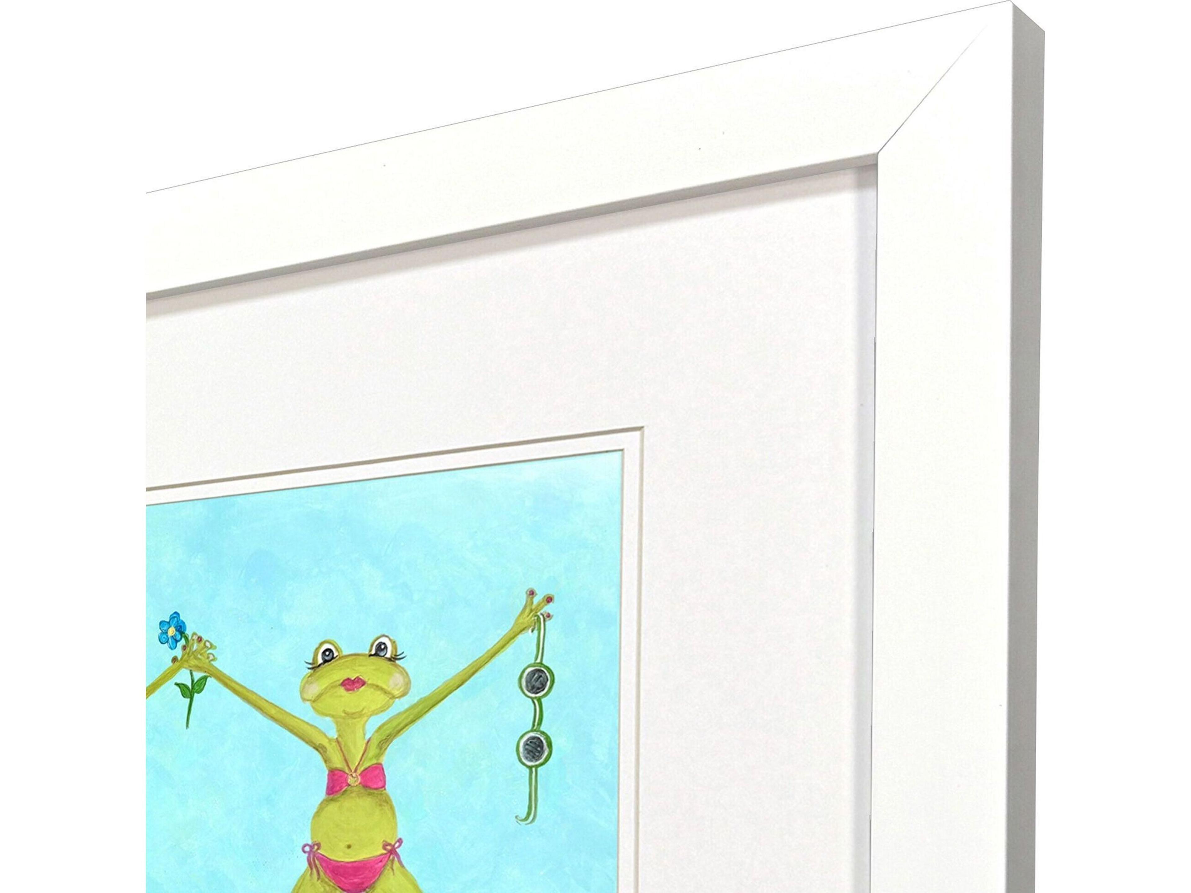 Paragon Summer Splash I Framed Art - Set of 2