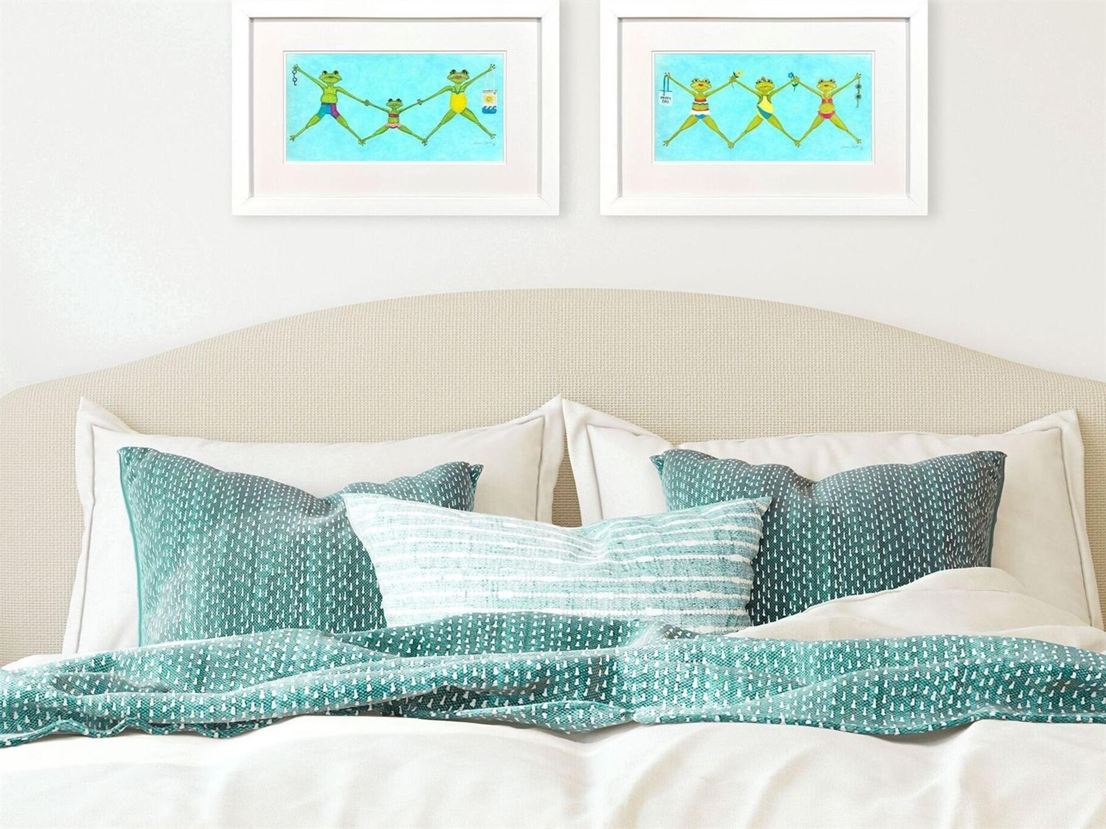 Paragon Summer Splash I Framed Art - Set of 2