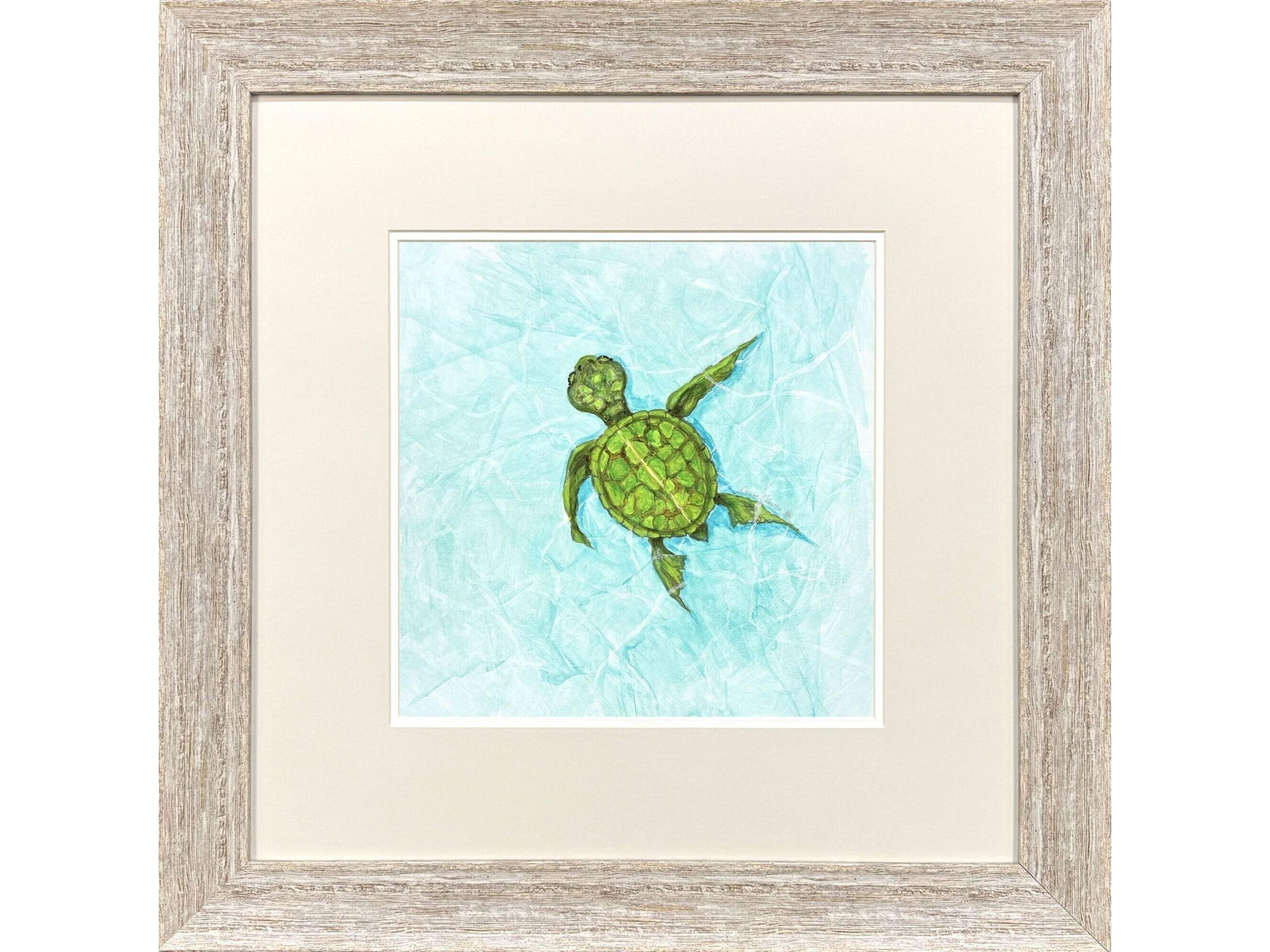Swim Lesson II Framed Art