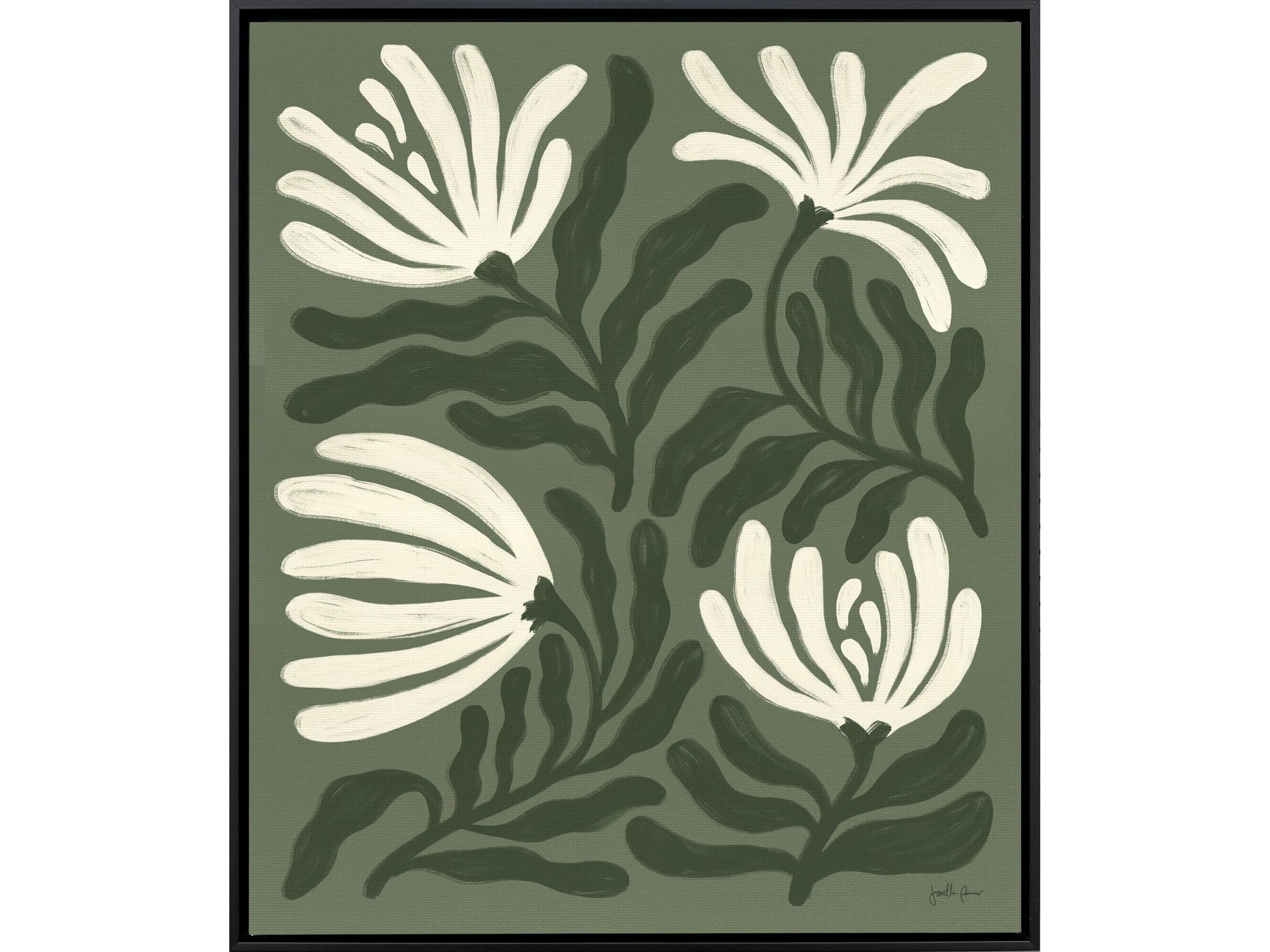 Simple Petals I Canvas Wall Art