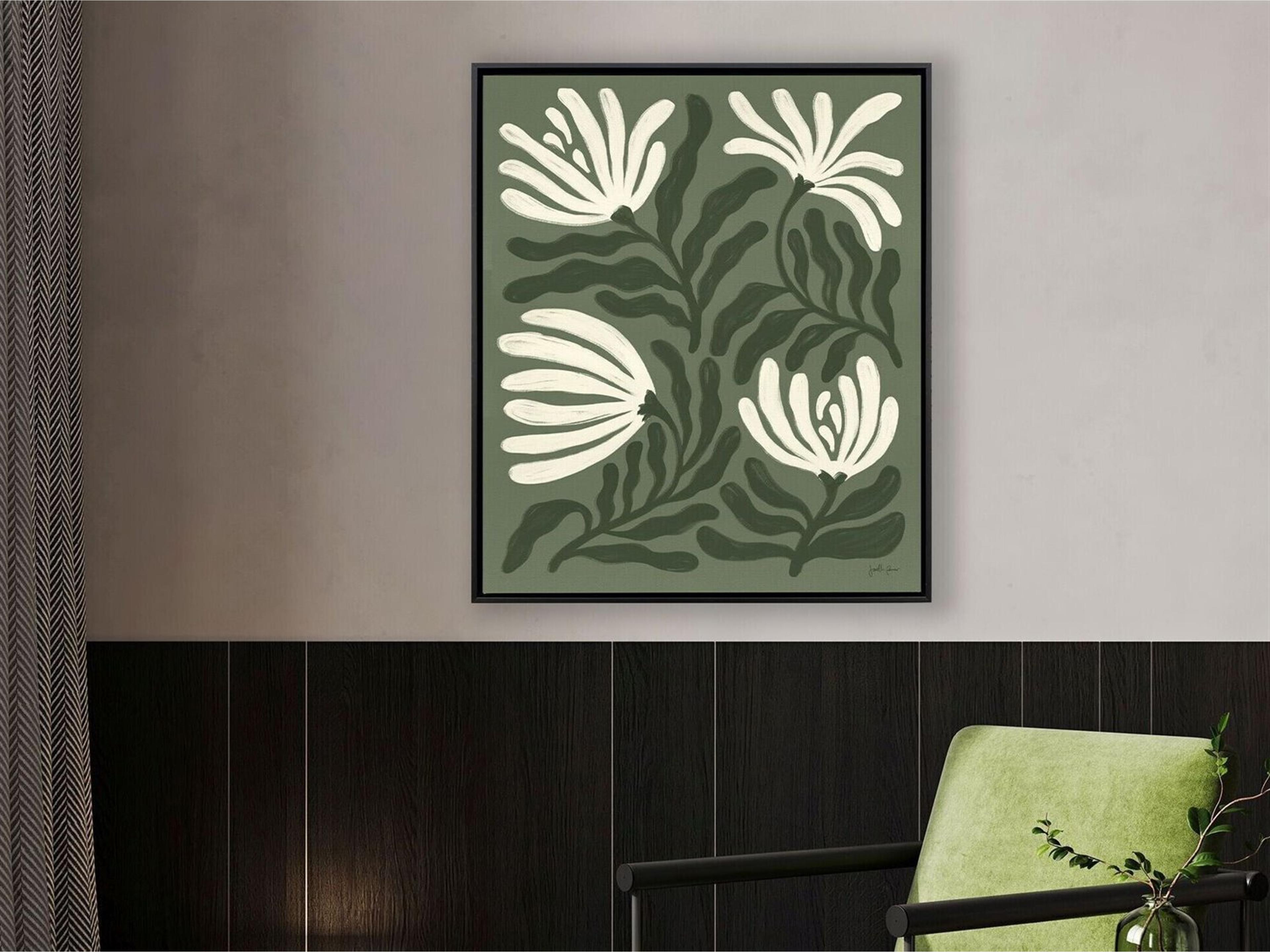 Paragon Simple Petals I Canvas Wall Art