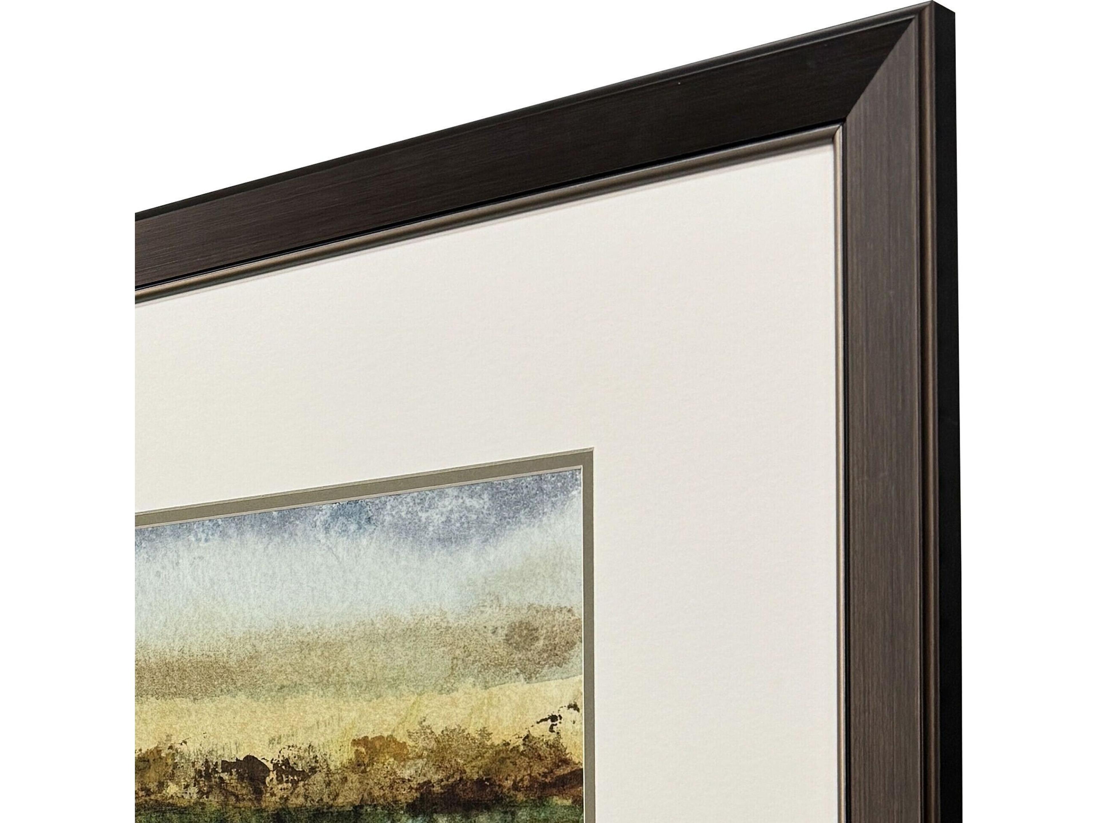 Paragon Abstract Vast Field Framed Art - Set of 2