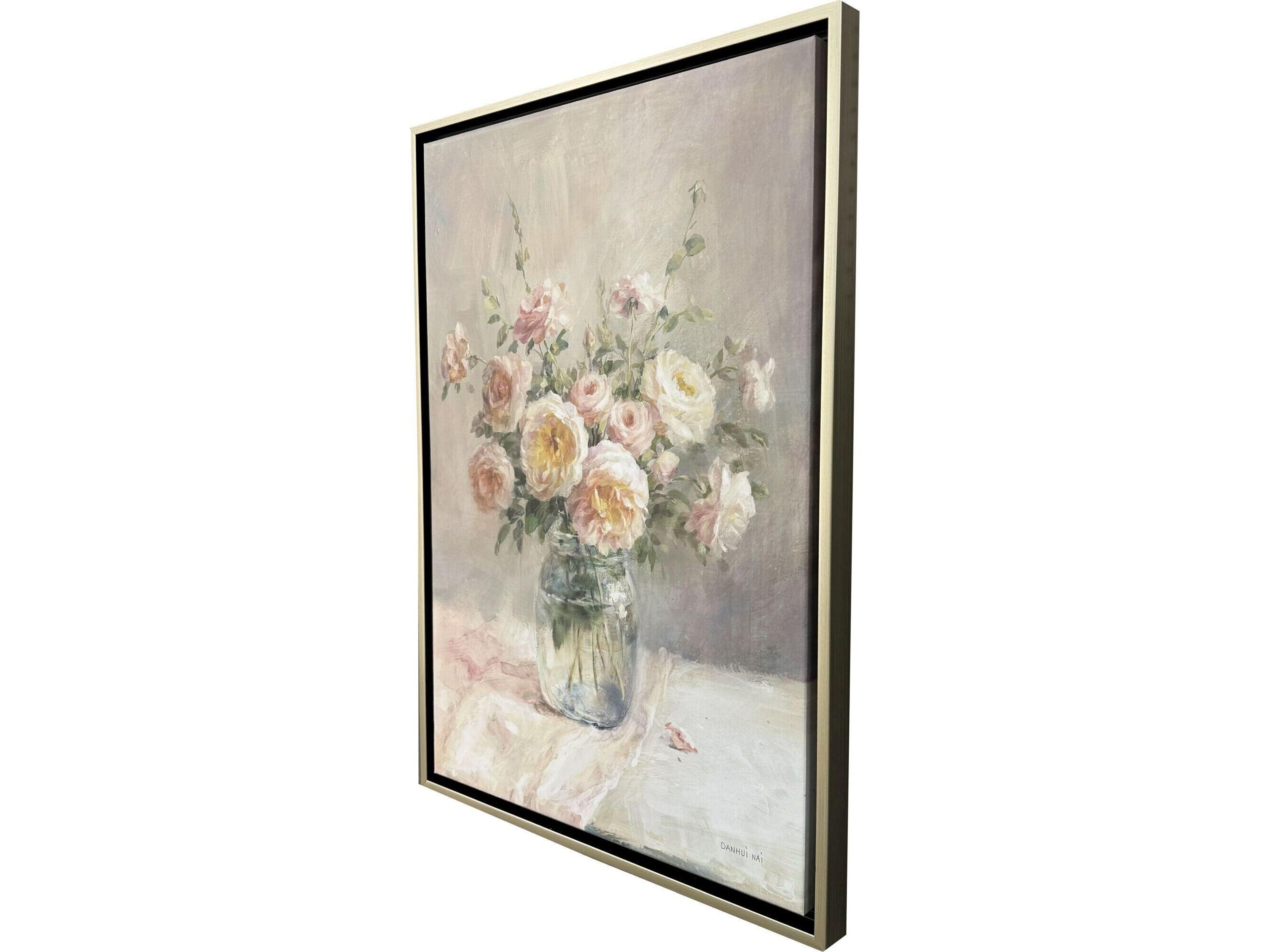 Paragon Romantic Bouquet Canvas Wall Art