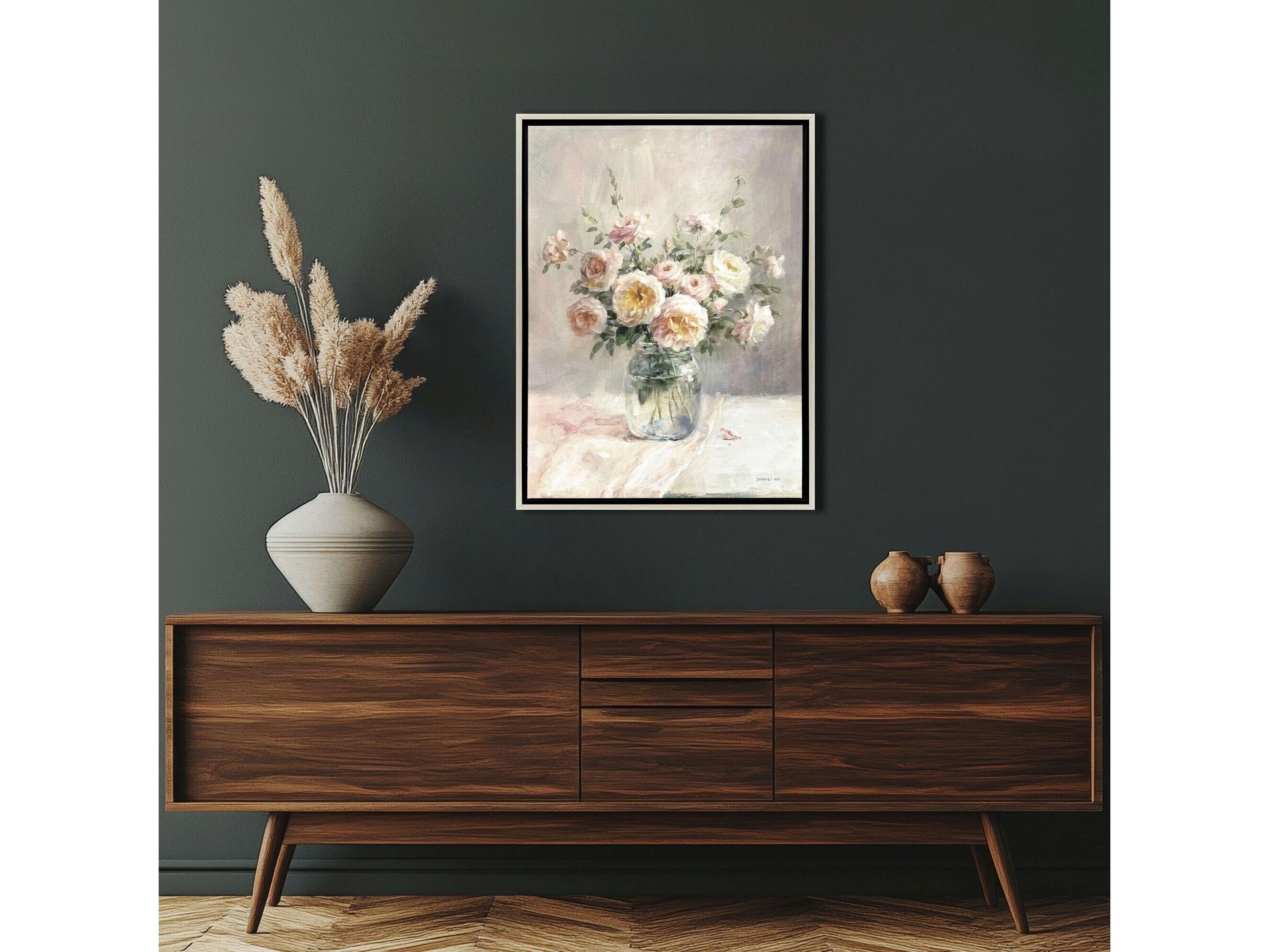 Paragon Romantic Bouquet Canvas Wall Art