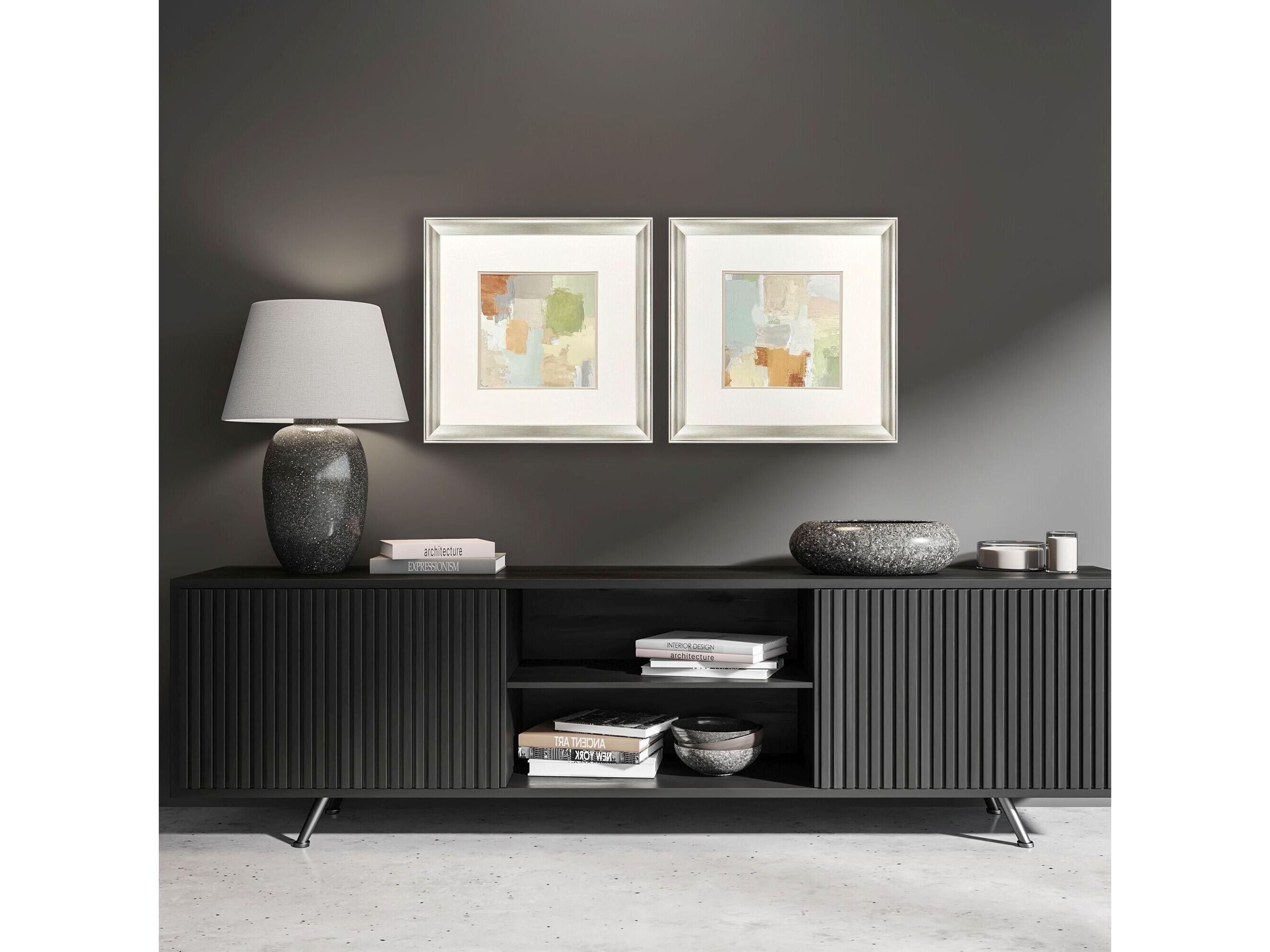 Paragon Painted Sketch Framed Art - Set of 2