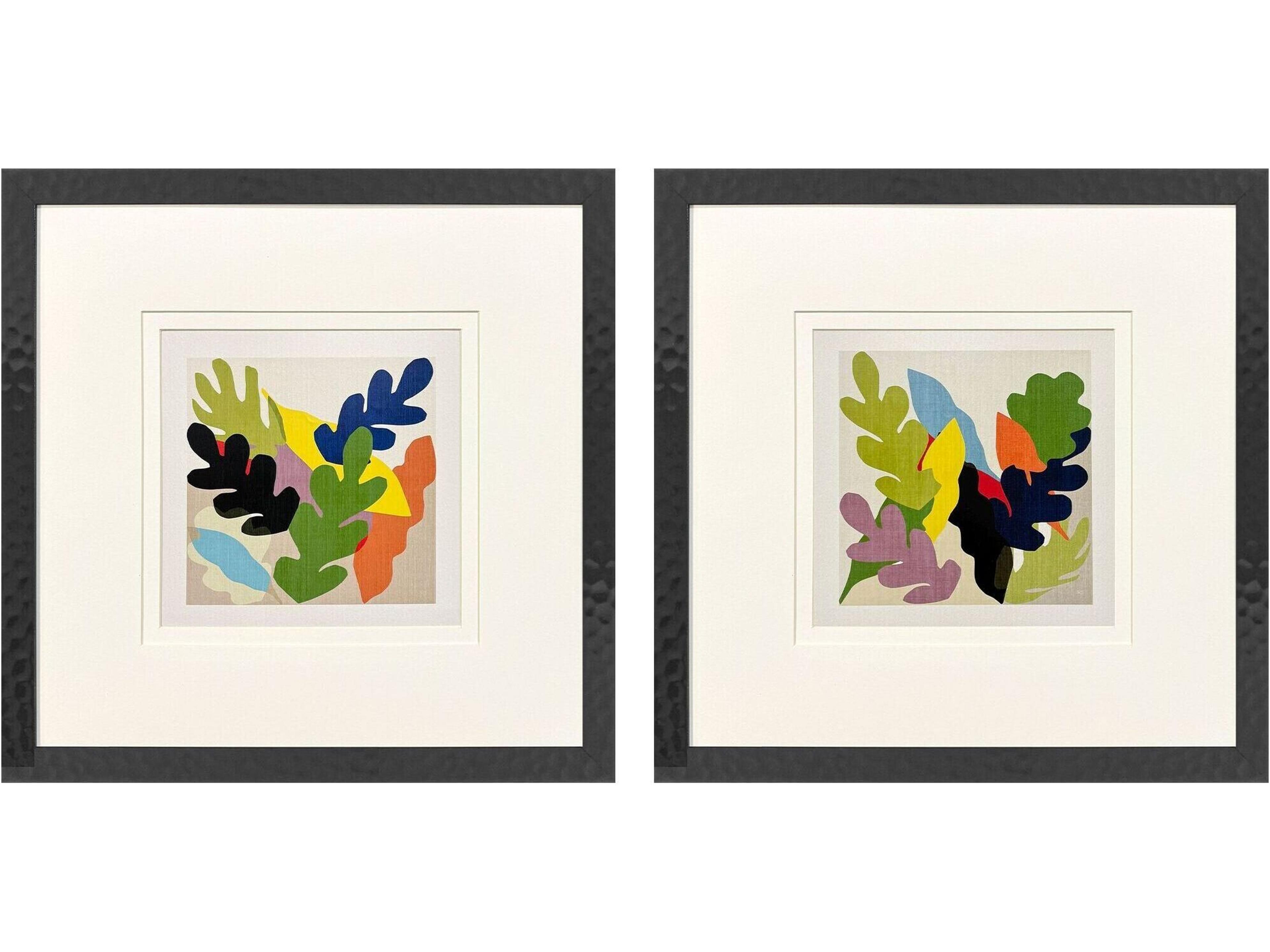 Paragon Eclectic Garden Framed Art - Set of 2