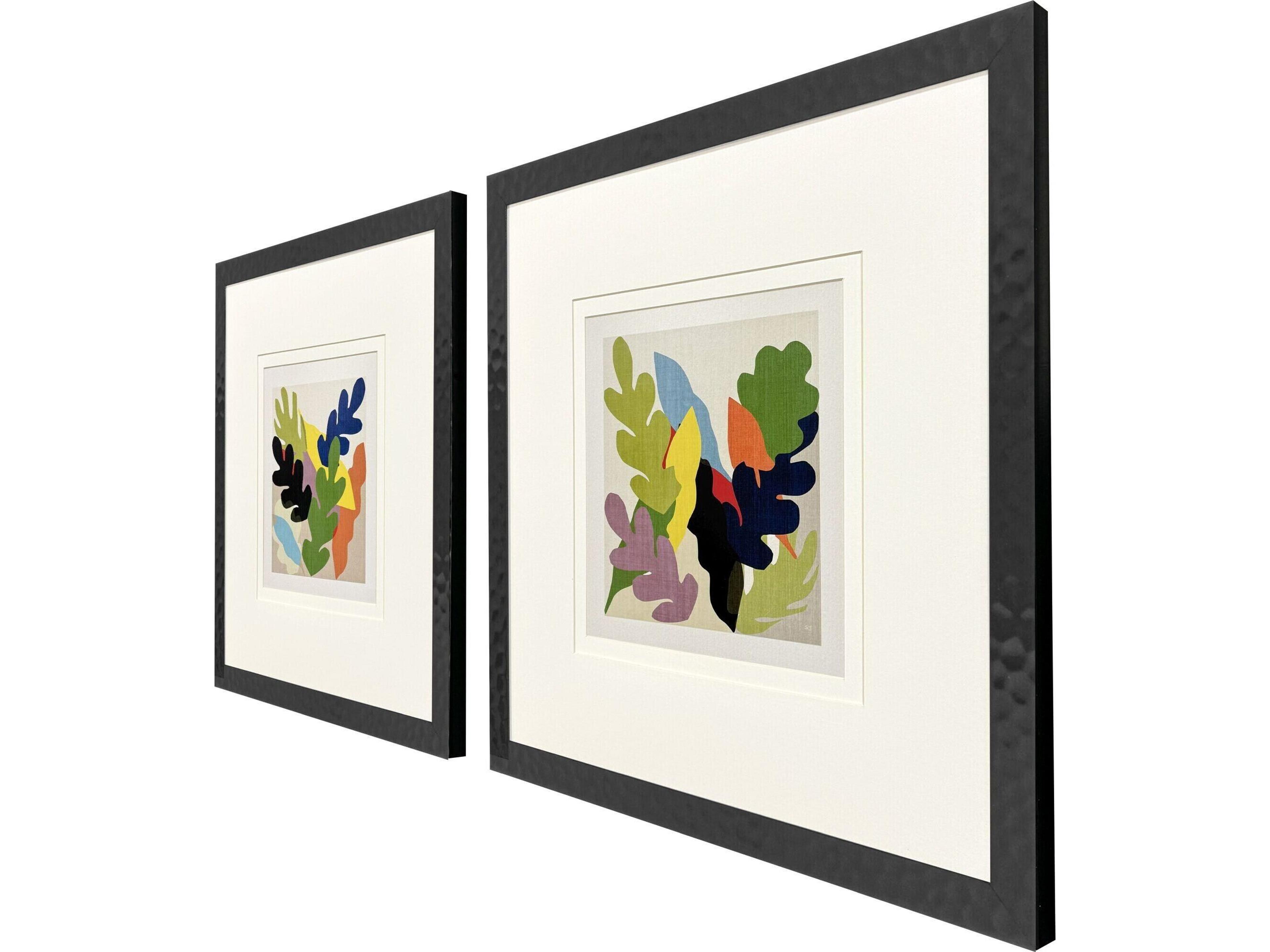 Paragon Eclectic Garden Framed Art - Set of 2