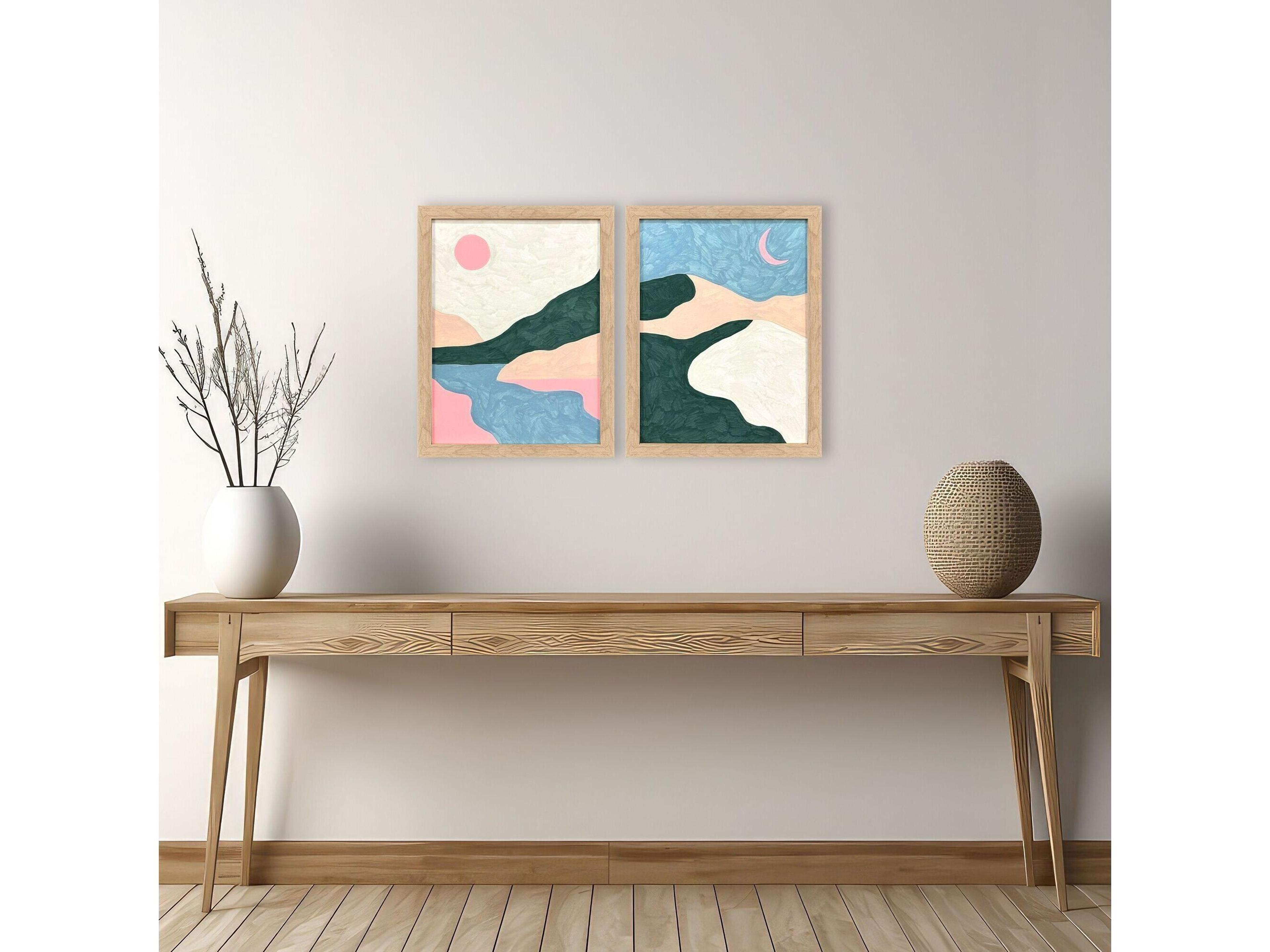 Paragon Whimsical Oasis Framed Art - Set of 2
