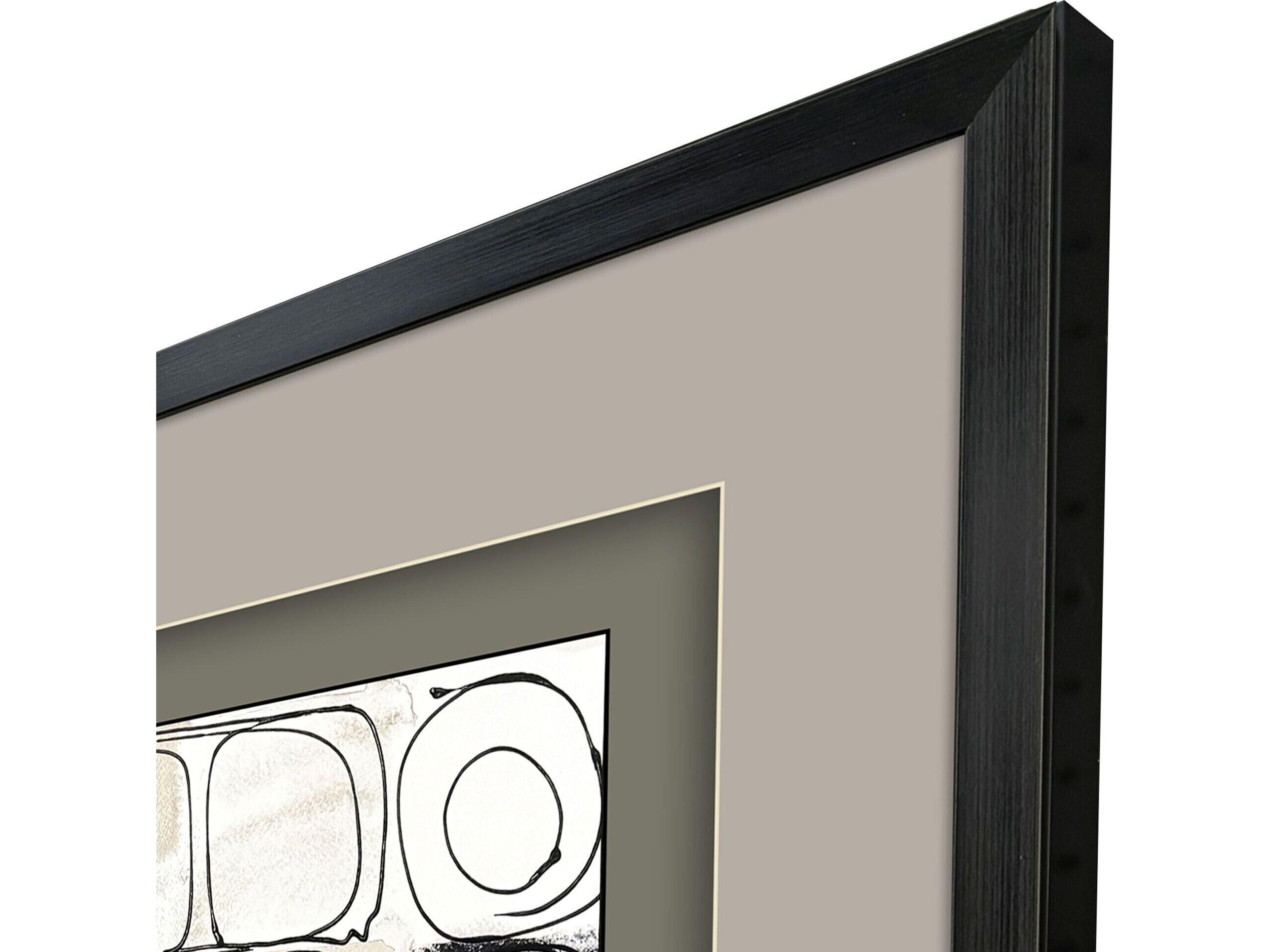 Paragon Circular Square Framed Art - Set of 2