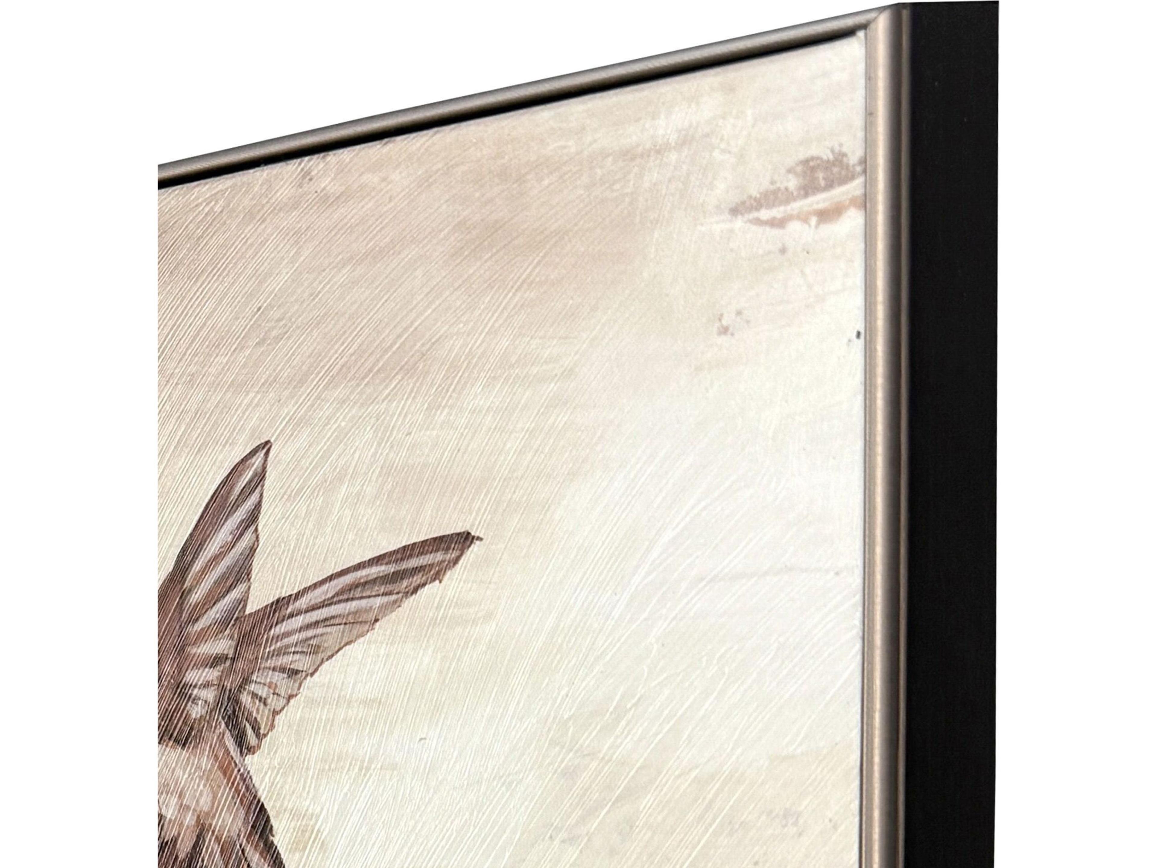 Paragon Neutral Flight Non-Glass Framed Art - Set of 2