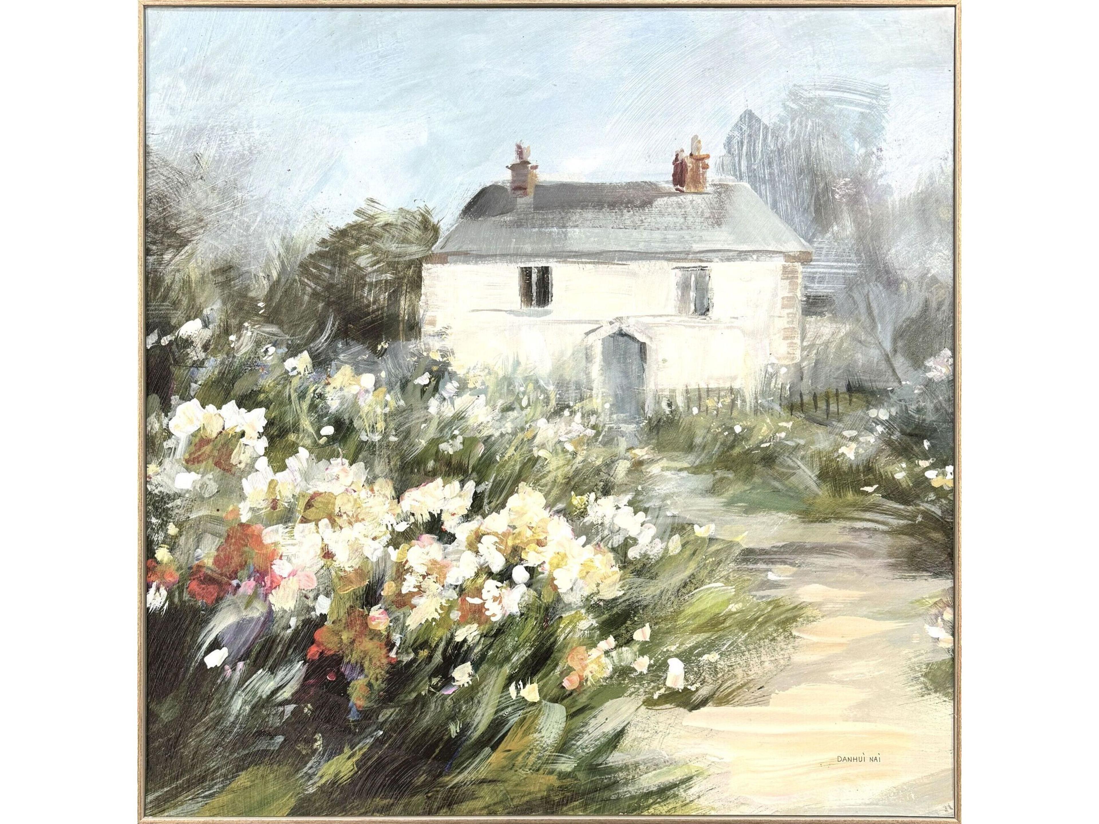 Garden View Non-Glass Canvas Wall Art