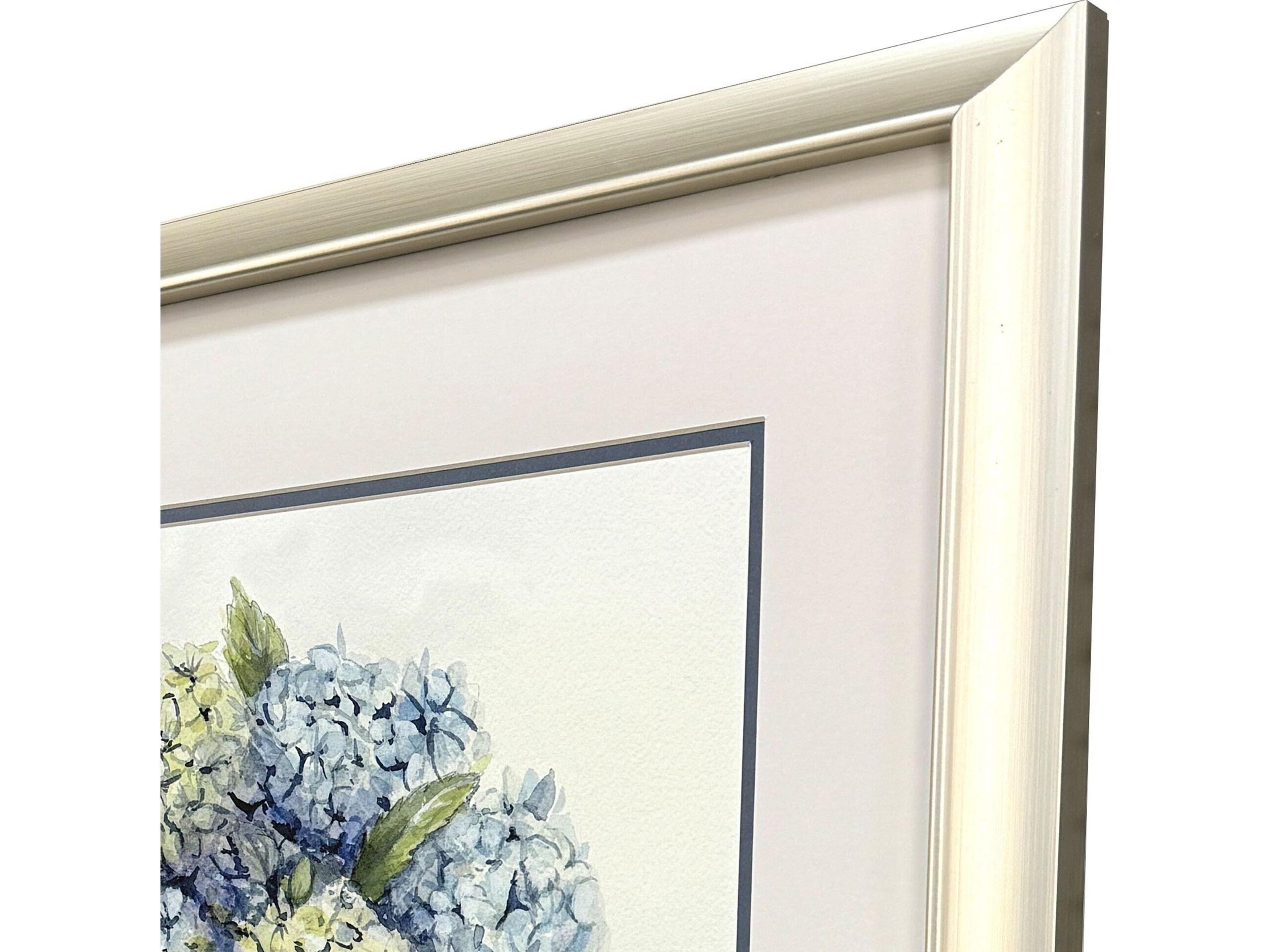 Paragon Hydrangea Lemons 2 Framed Art