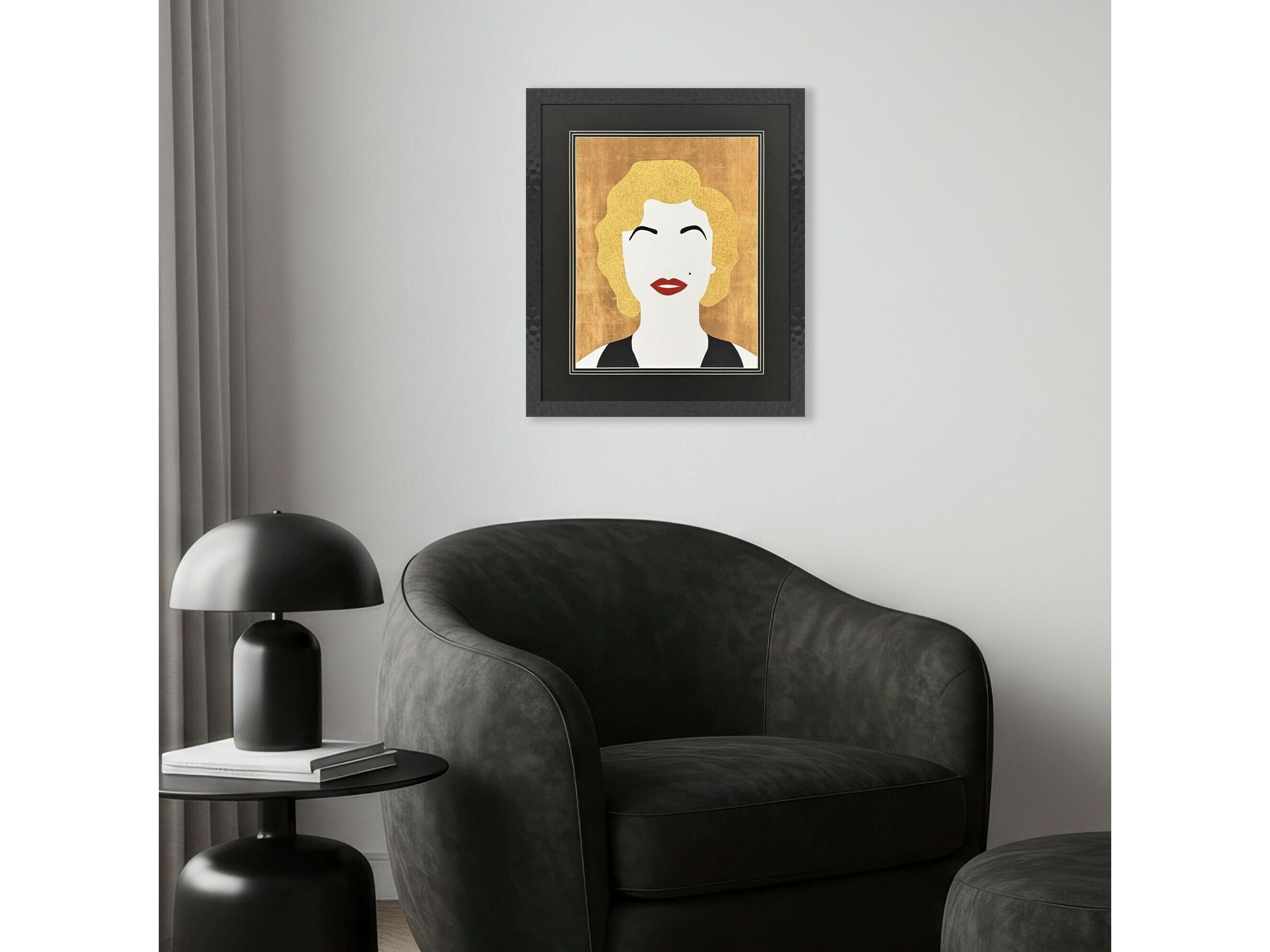 Paragon Icon Blonde Bombshell Framed Art