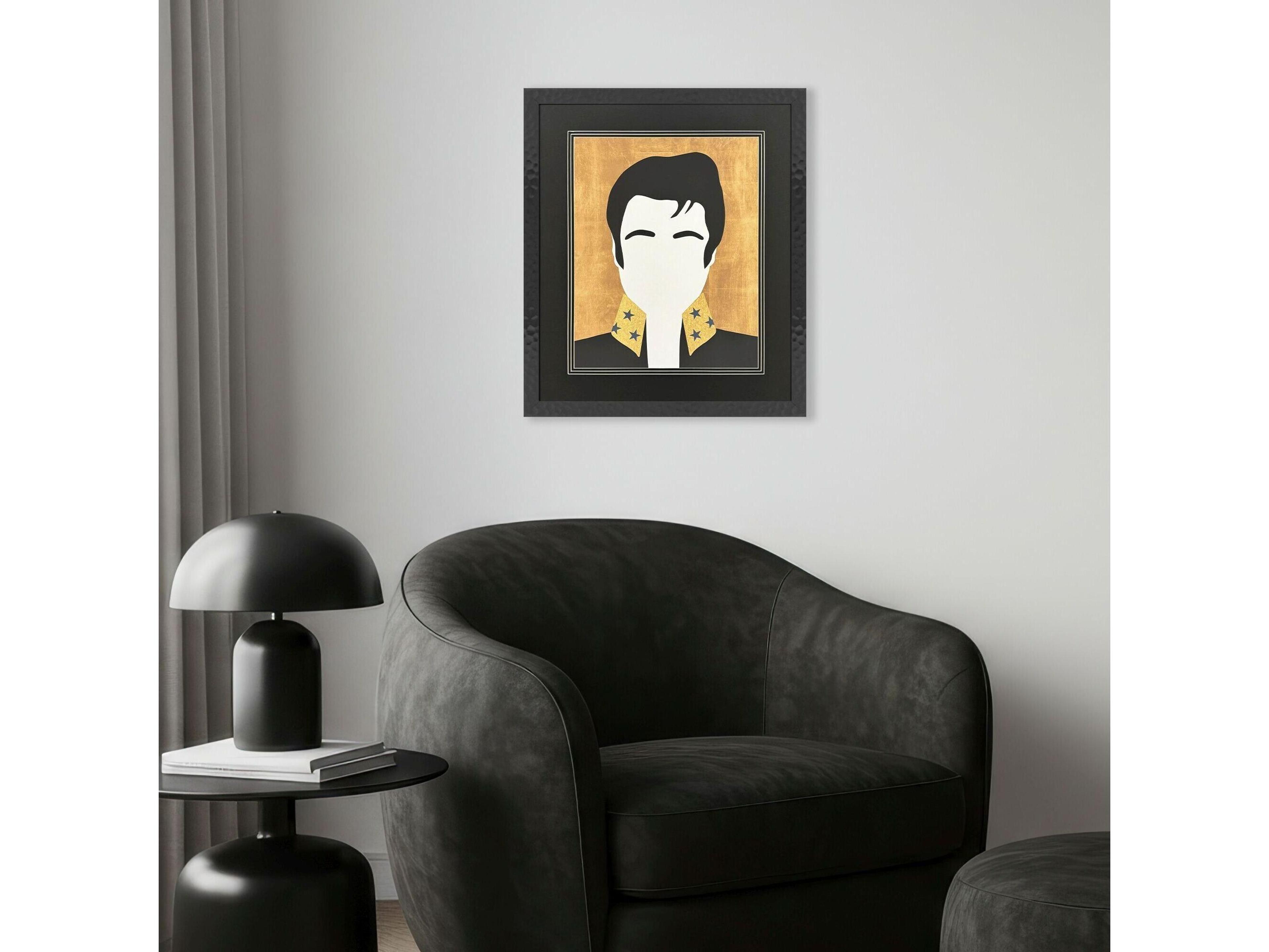 Paragon Icon The King Framed Art