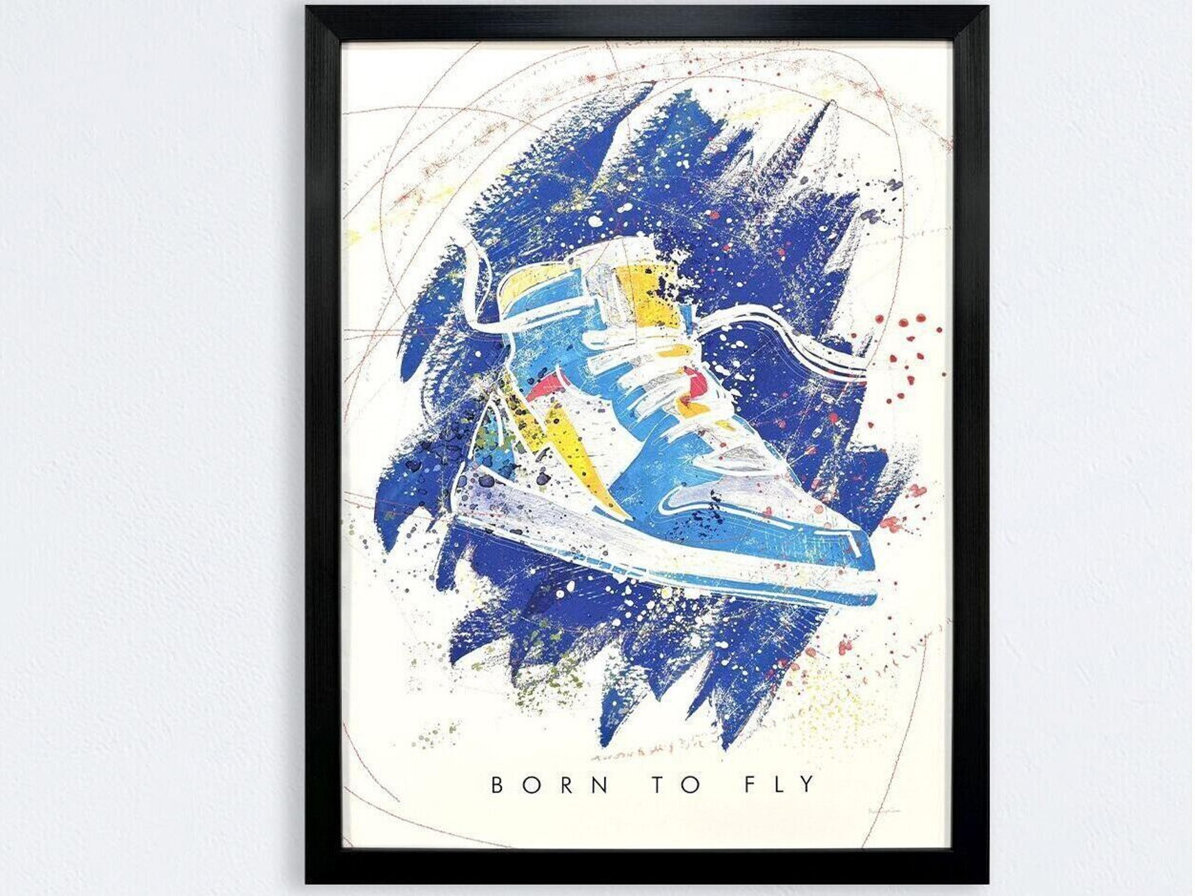 Paragon Born to Fly Framed Art