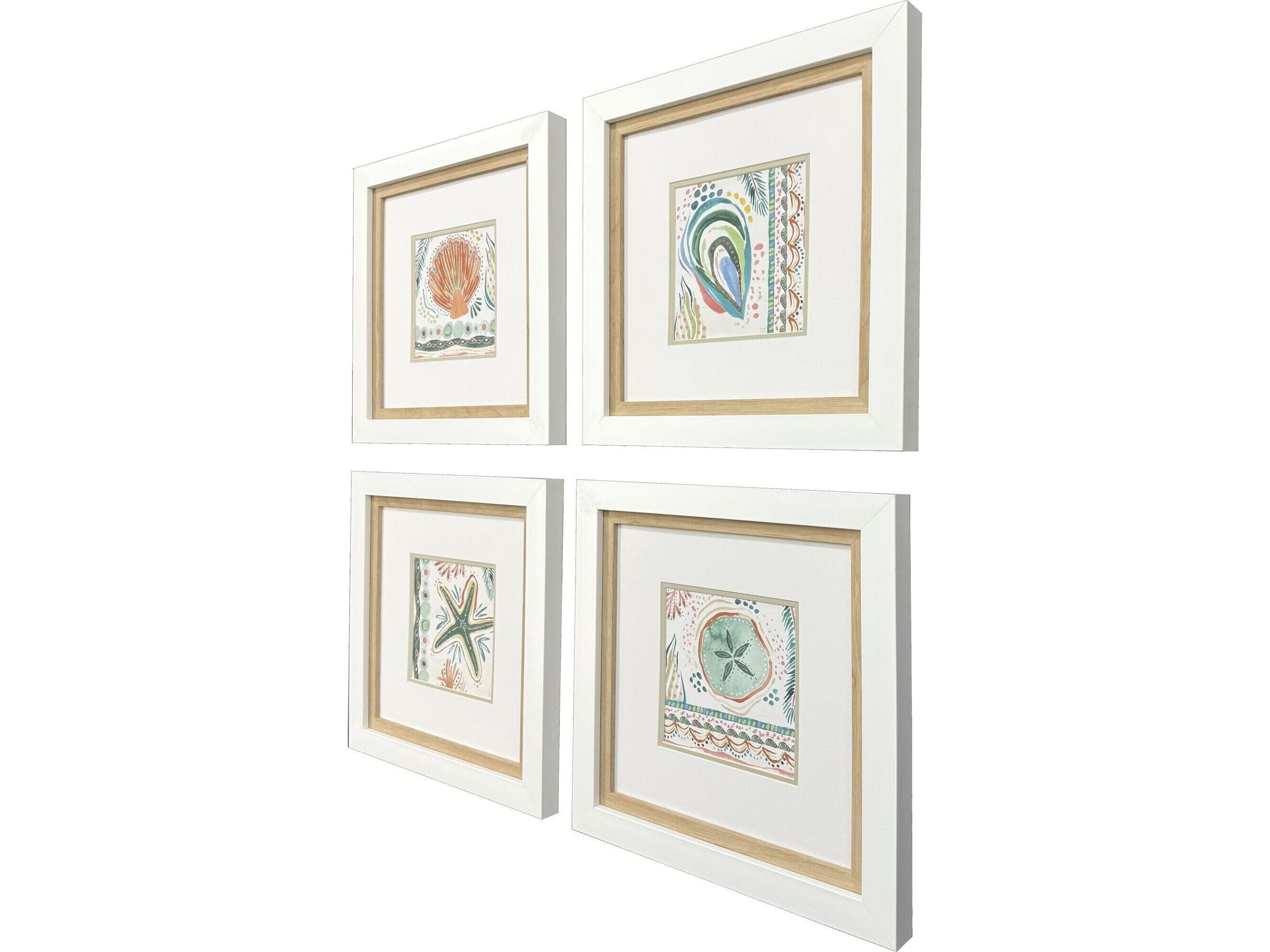 Paragon Coastline Framed Art - Set of 4