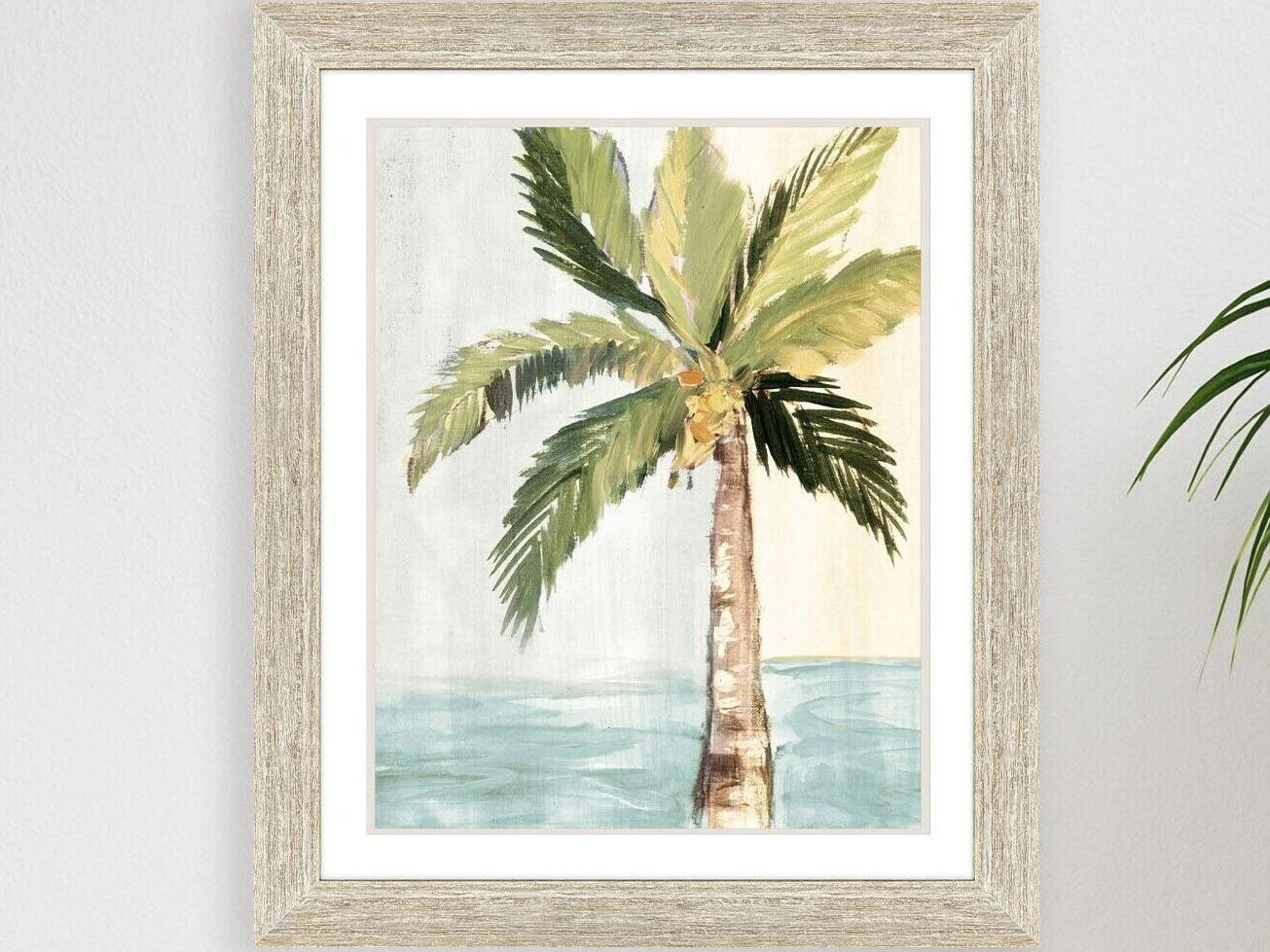 Paragon Oasis Palm I Framed Art