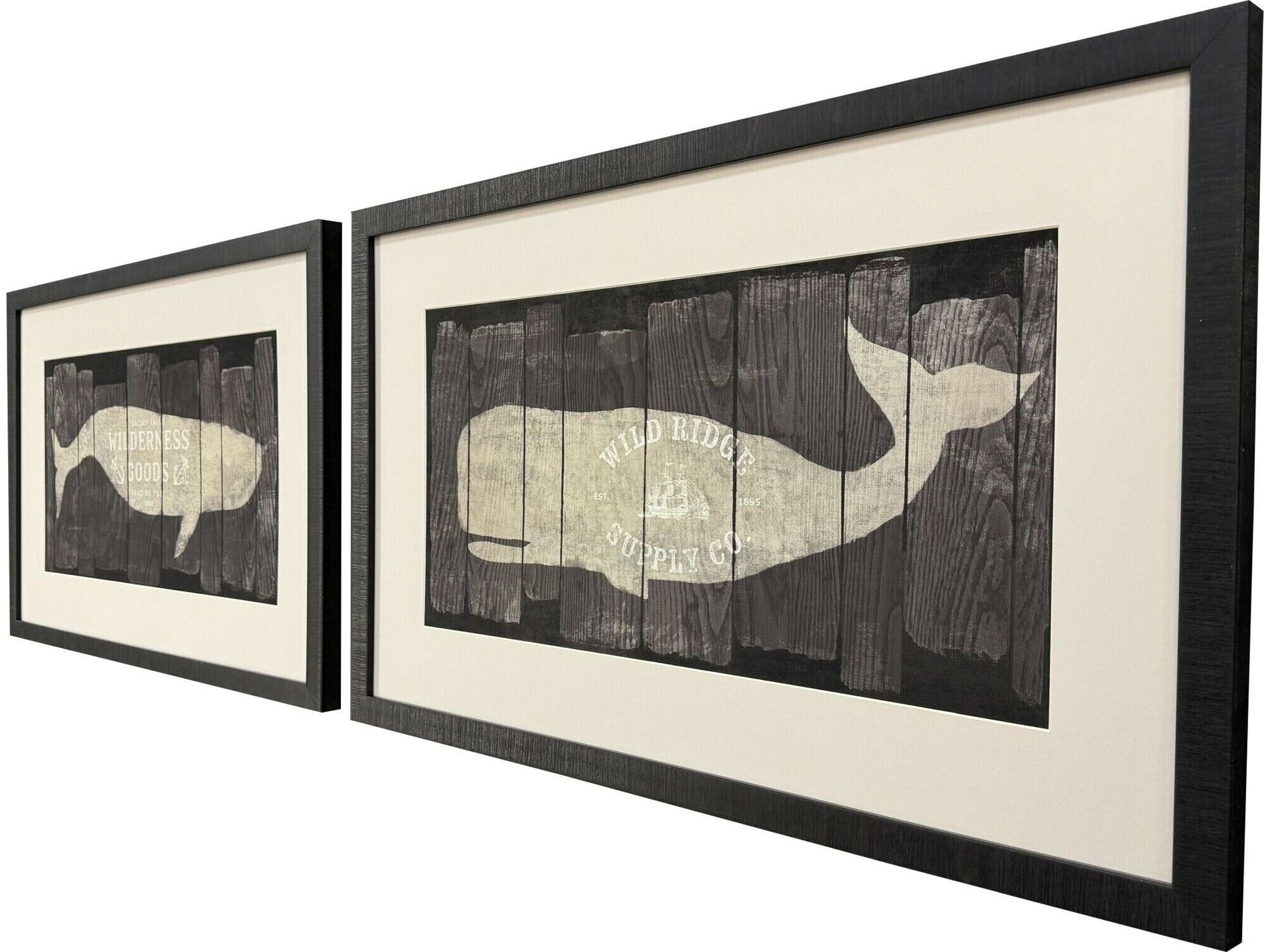Paragon Marine Marks Framed Art - Set of 2