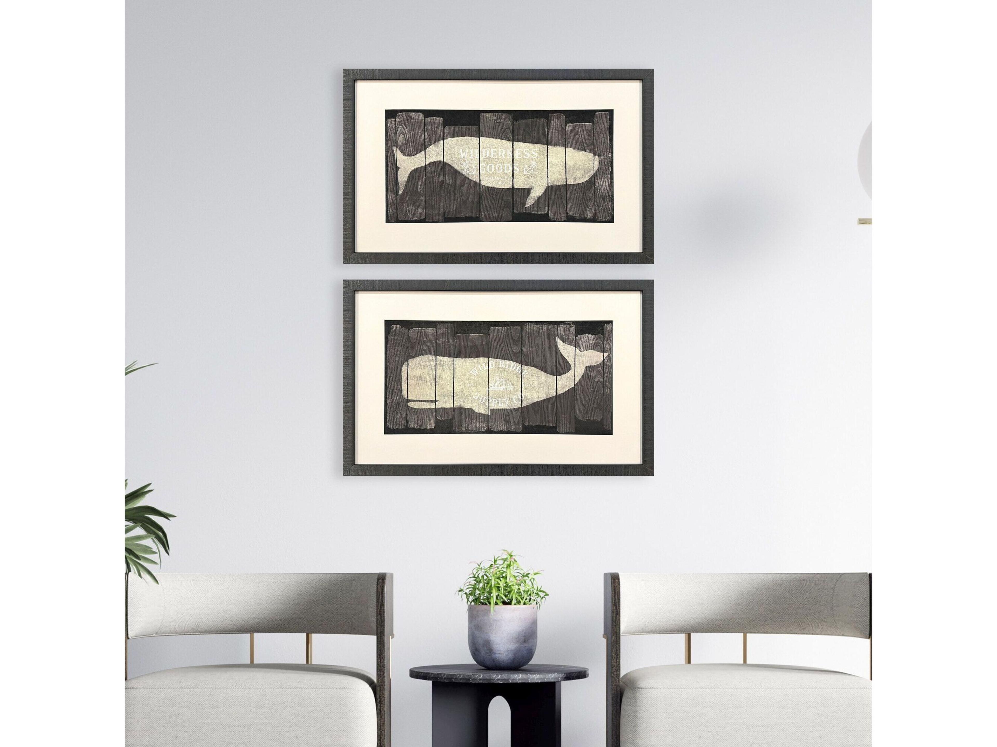 Paragon Marine Marks Framed Art - Set of 2