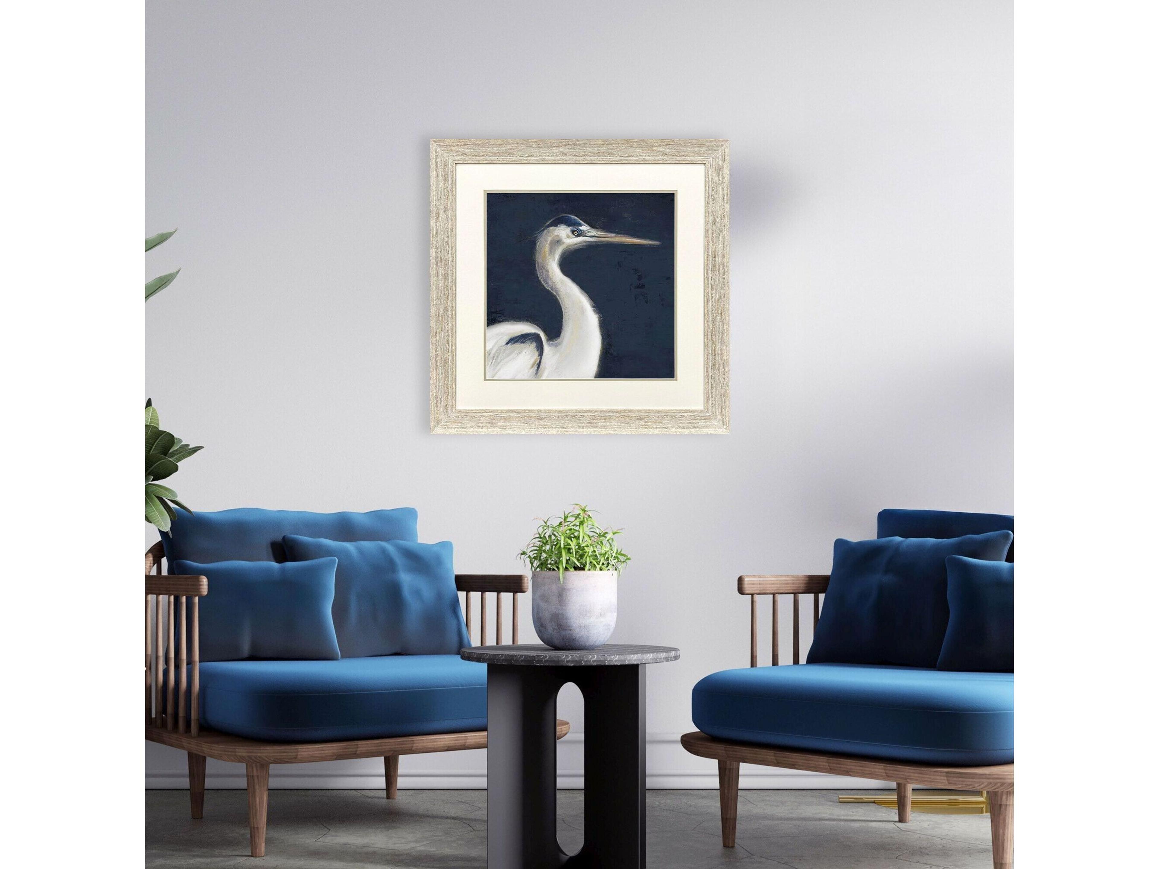 Paragon Blue Heron I Framed Art
