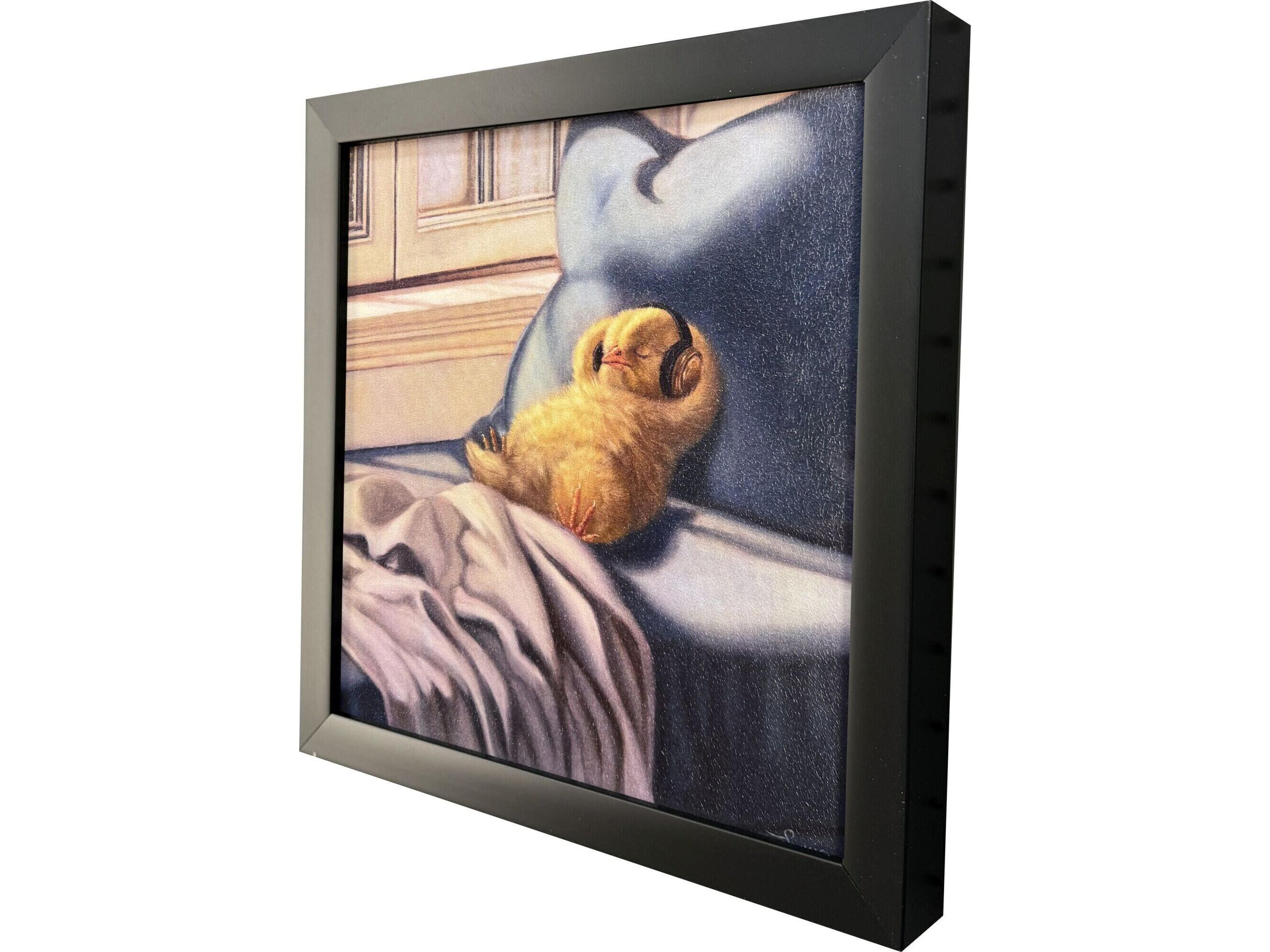 Paragon Cozy Beats Non-Glass Framed Art