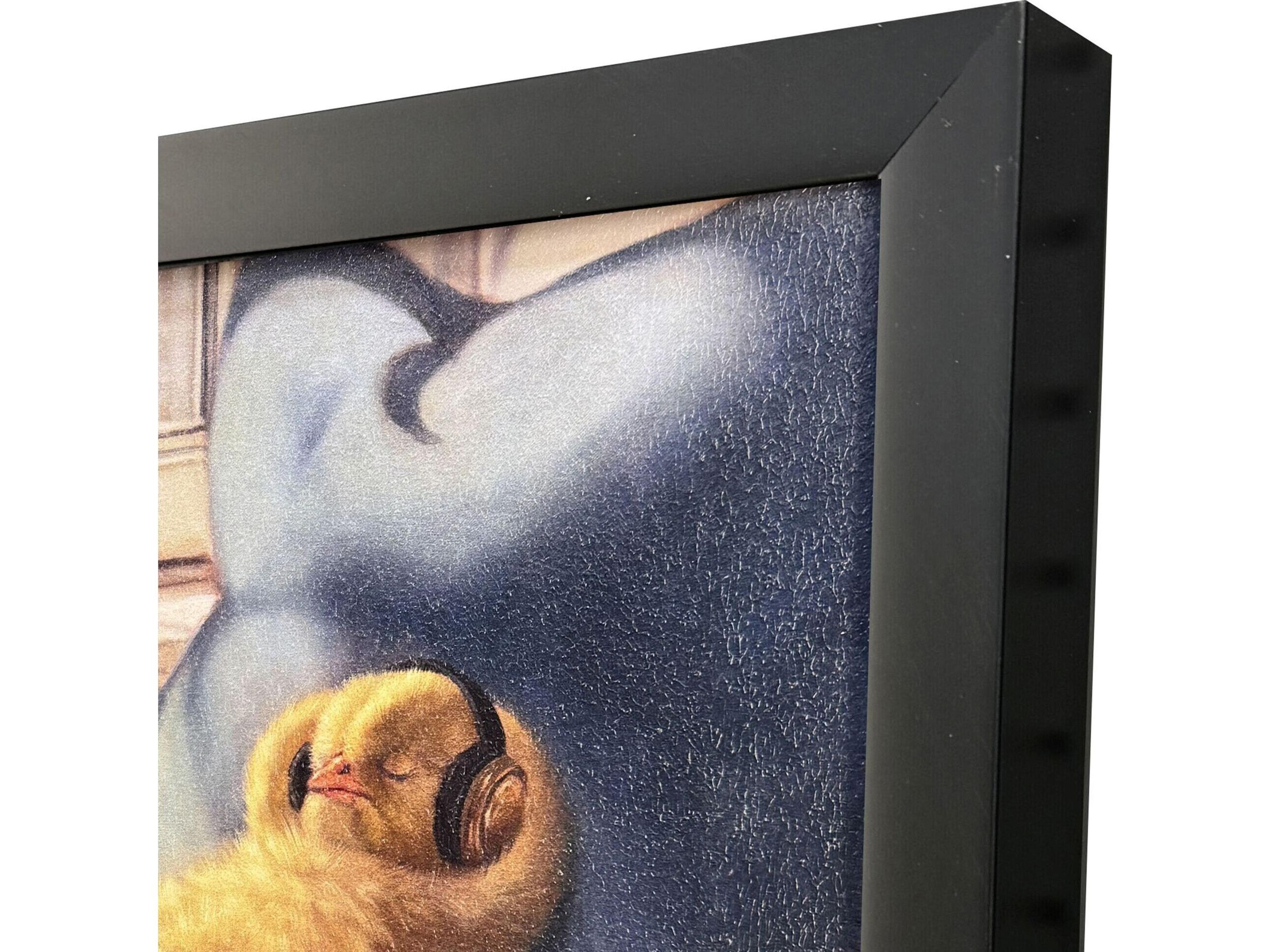 Paragon Cozy Beats Non-Glass Framed Art