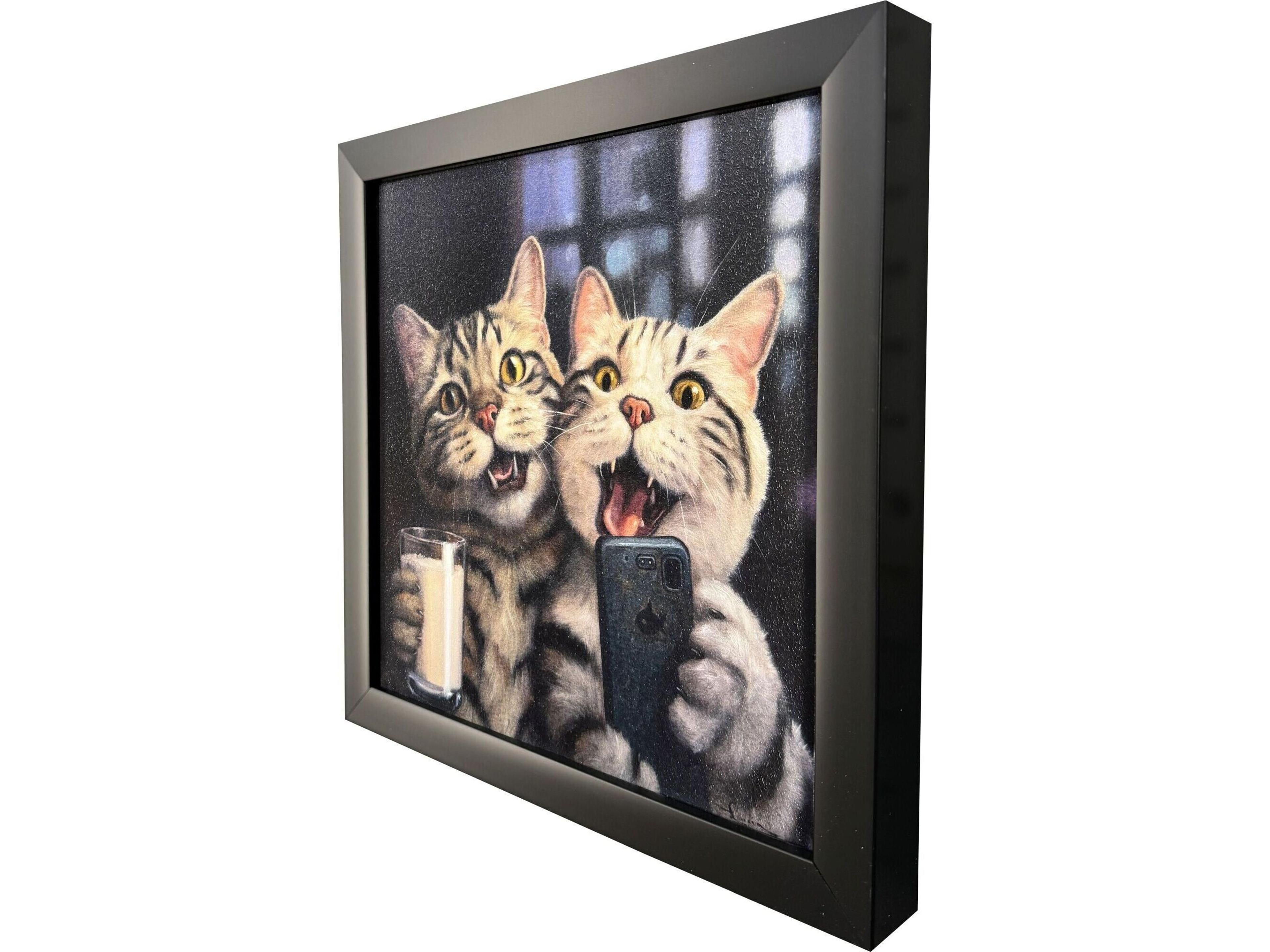 Paragon Happy Hour Non-Glass Framed Art