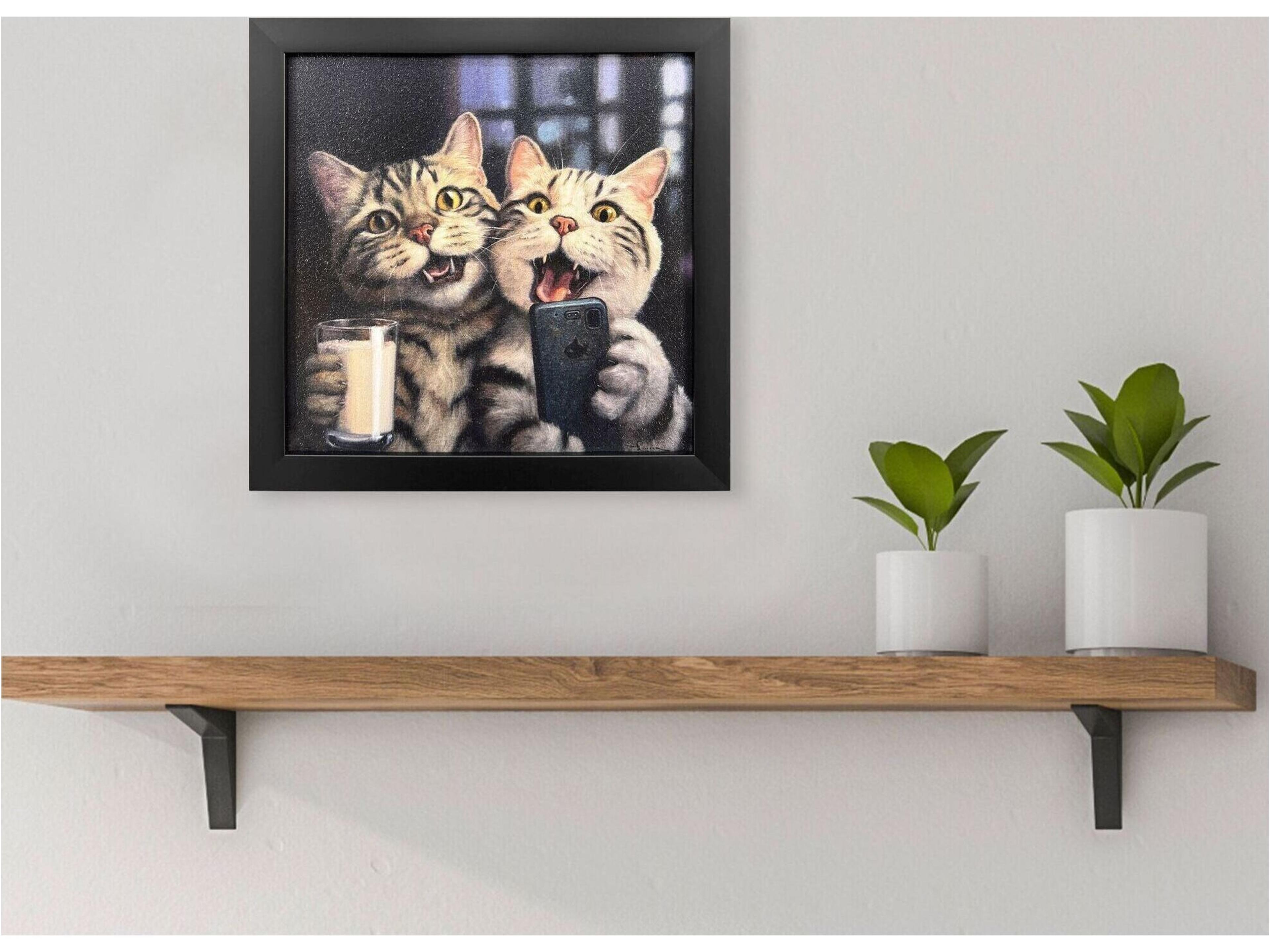 Paragon Happy Hour Non-Glass Framed Art