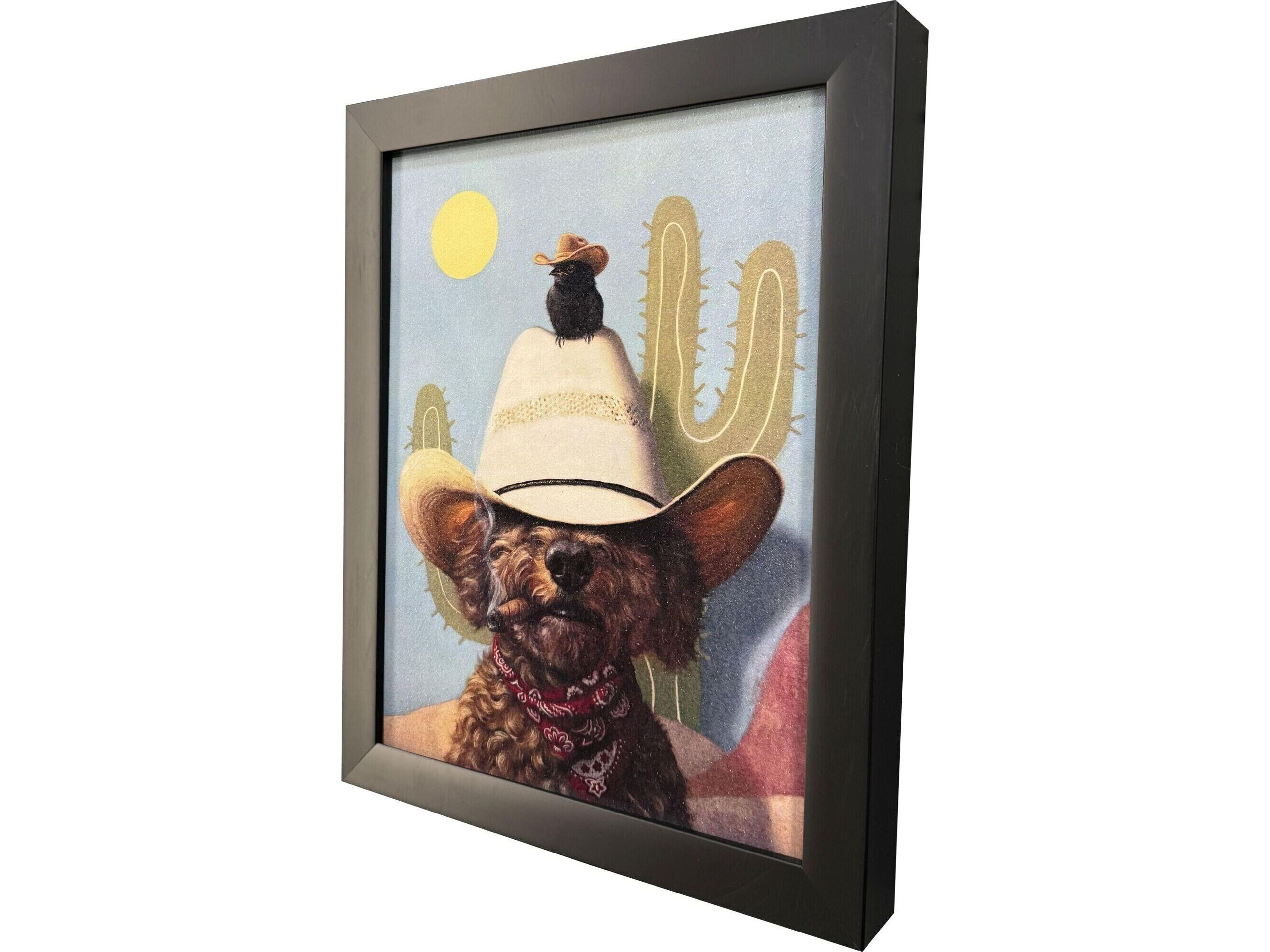 Paragon Curly II Non-Glass Framed Art