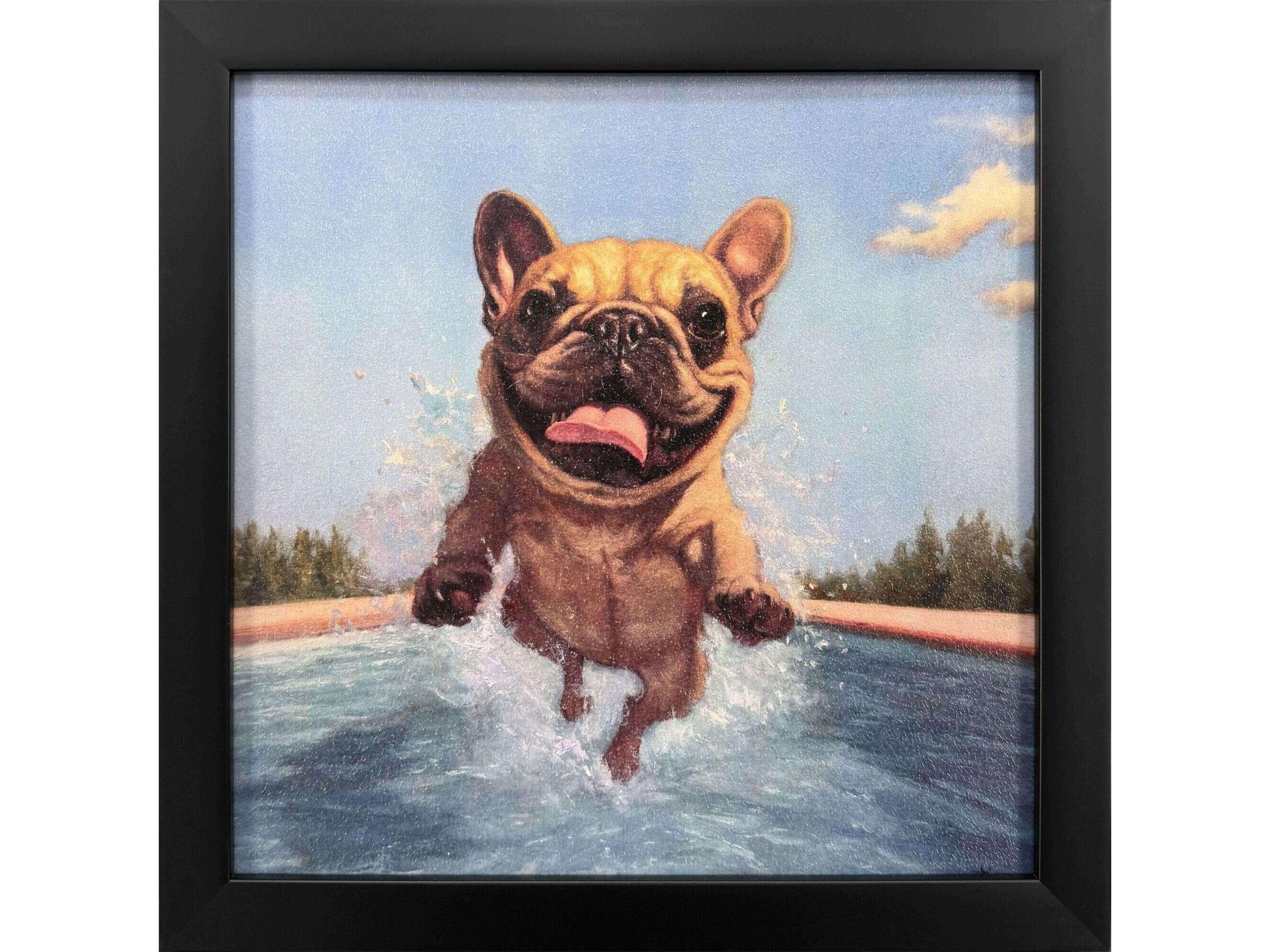 Summer Splash Non-Glass Framed Art