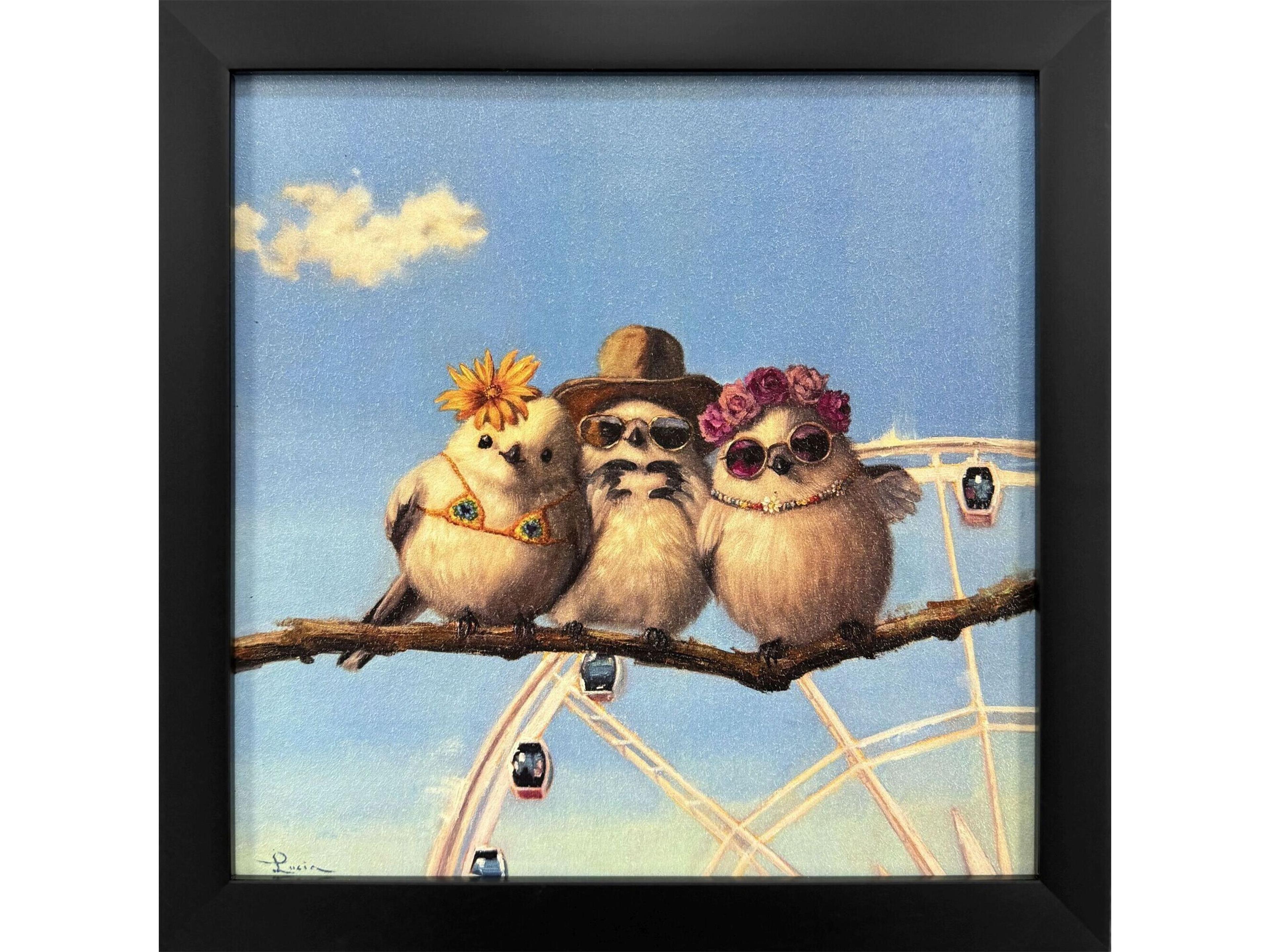 Coachella Trio Non-Glass Framed Art