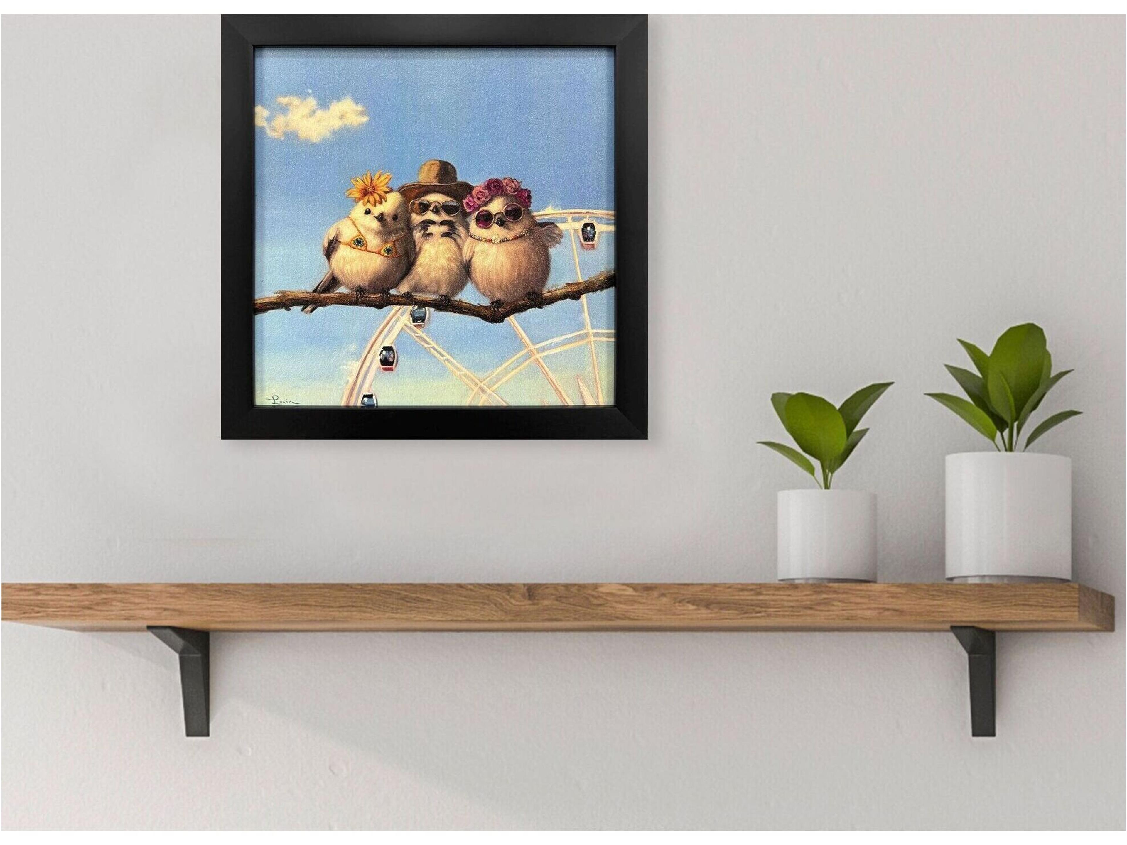 Paragon Coachella Trio Non-Glass Framed Art