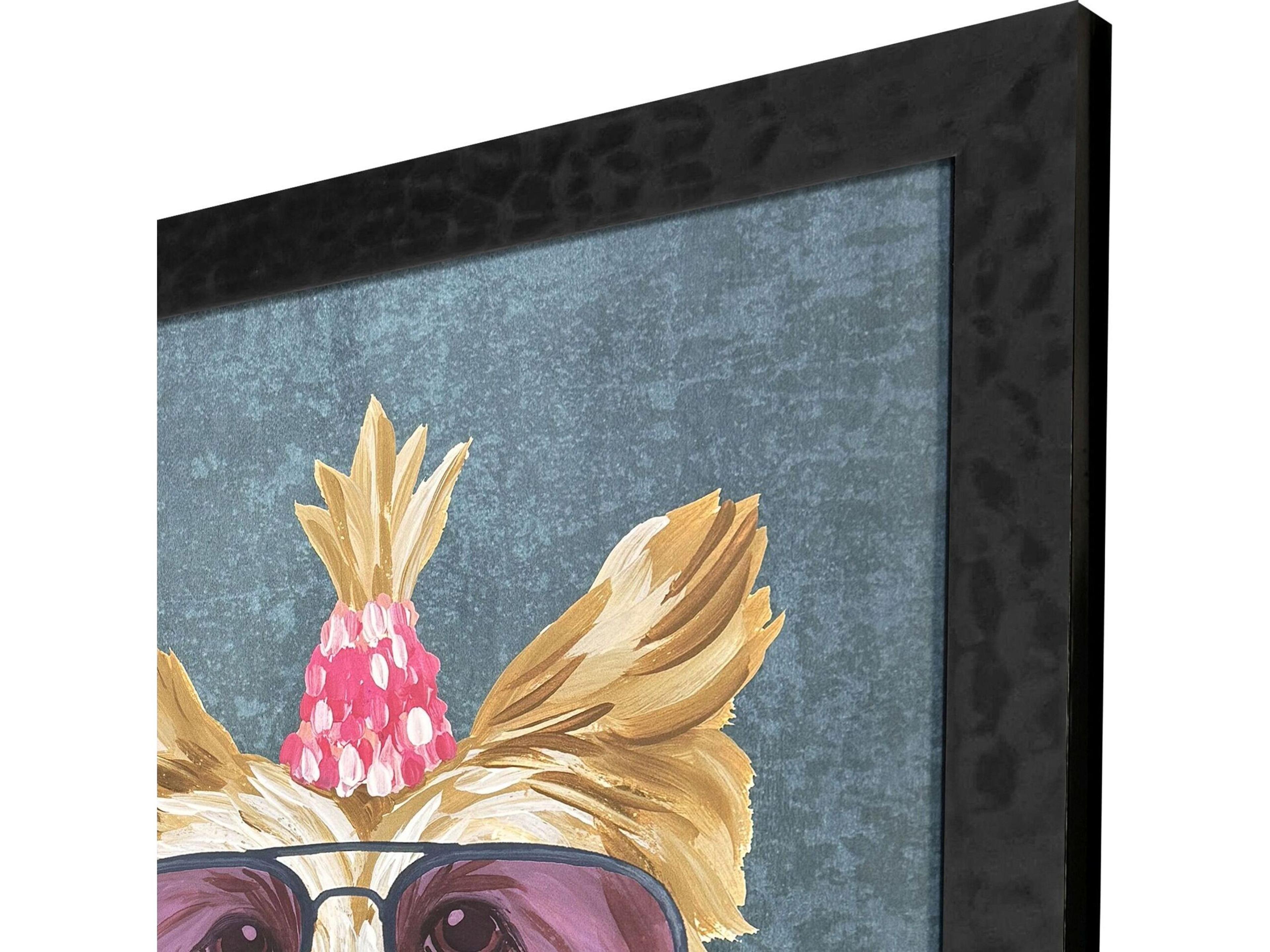 Paragon Whimsy Dog IV Framed Art - Set of 2