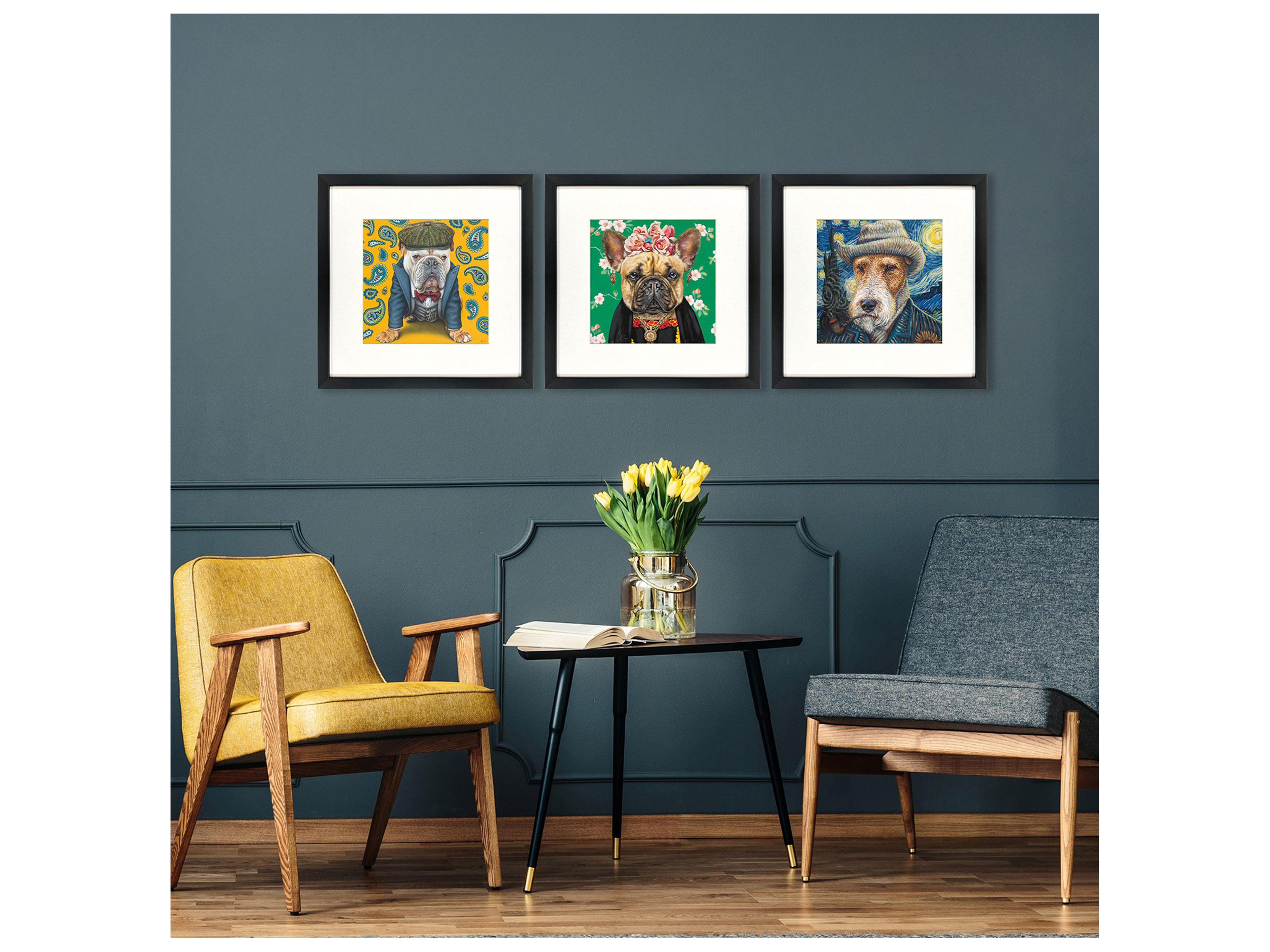 Paragon Master Dogs I Framed Art - Set of 3