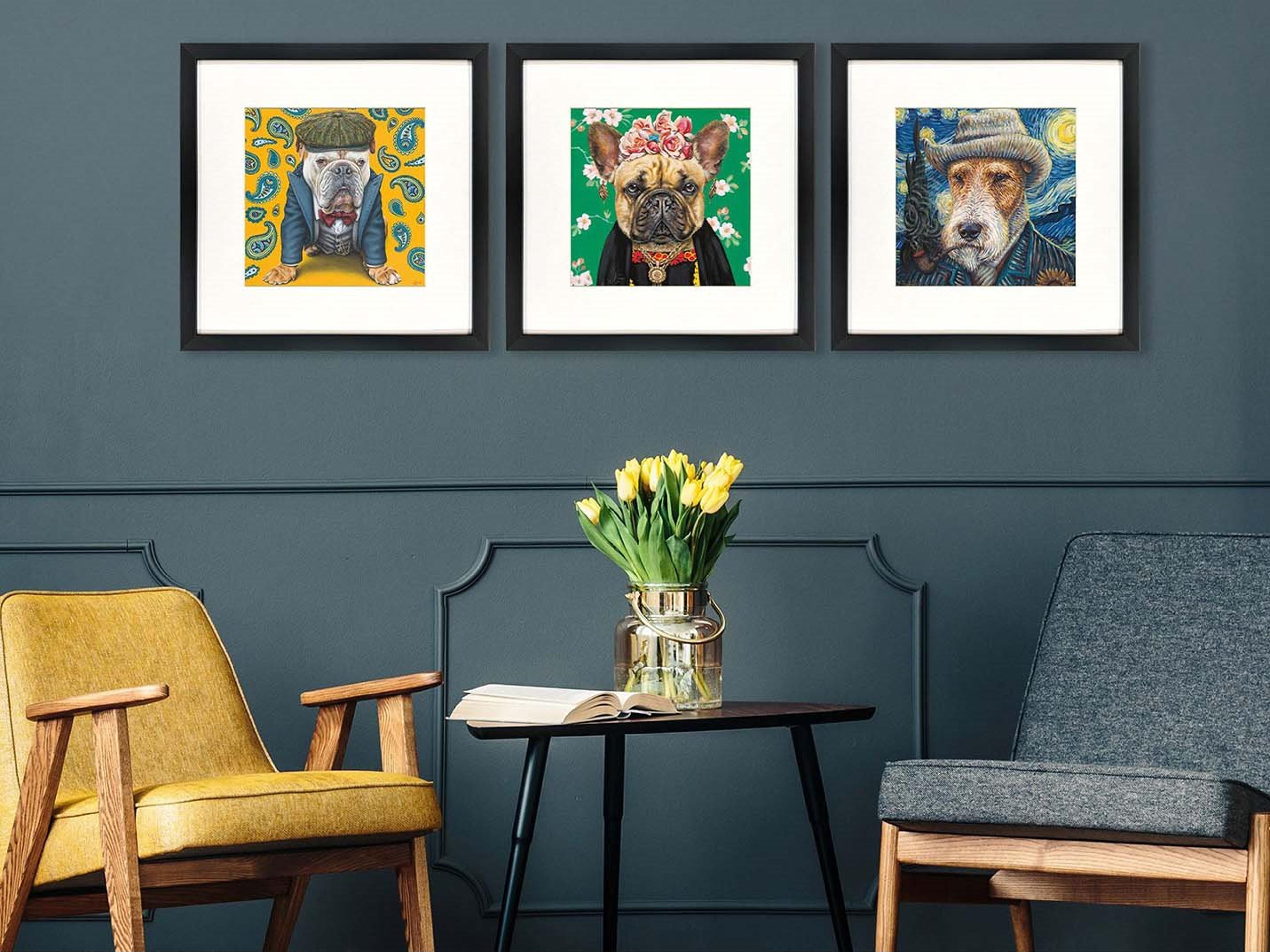Paragon Master Dogs I Framed Art - Set of 3
