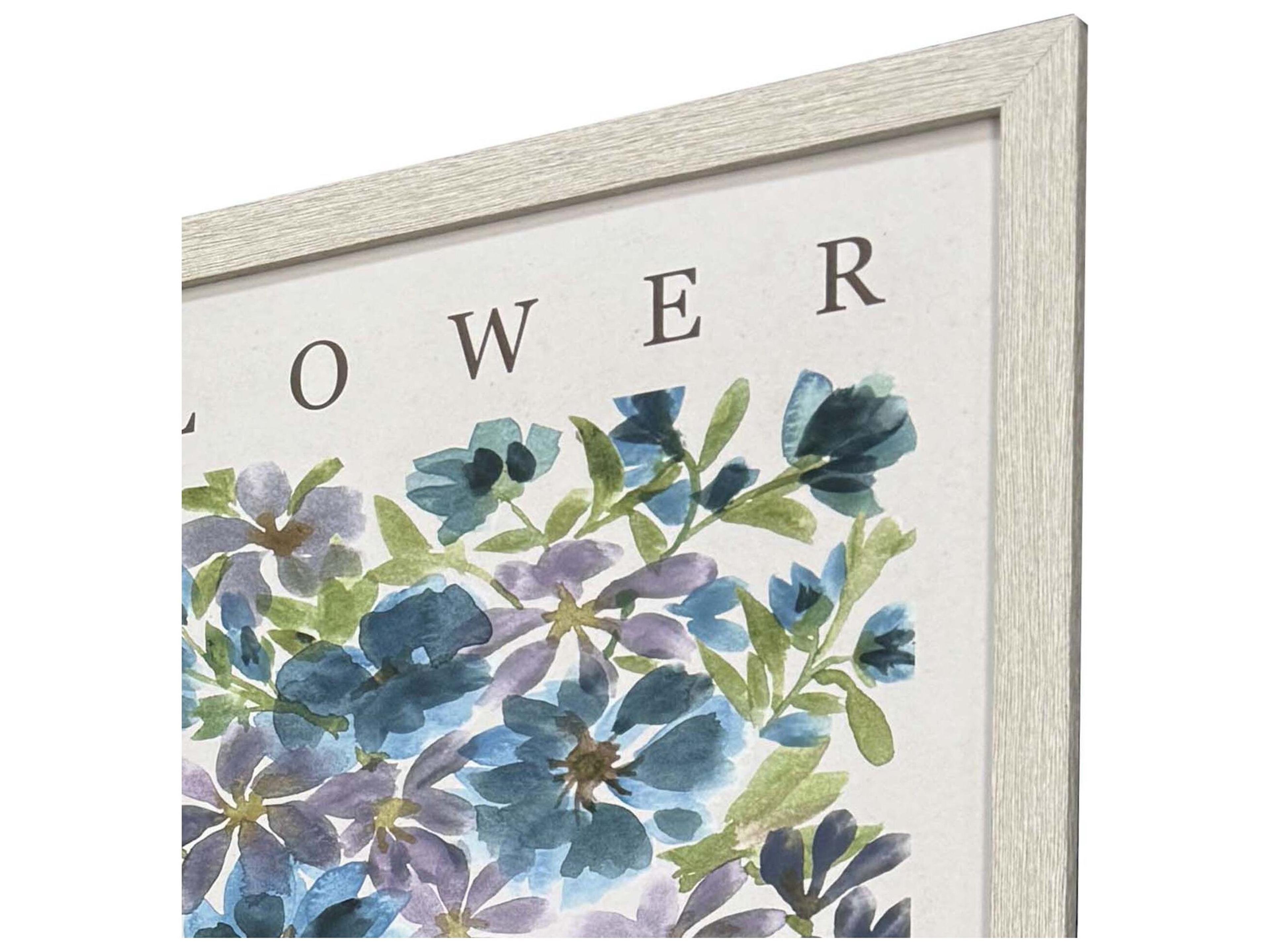 Paragon Flower Market Framed Art - Set of 4