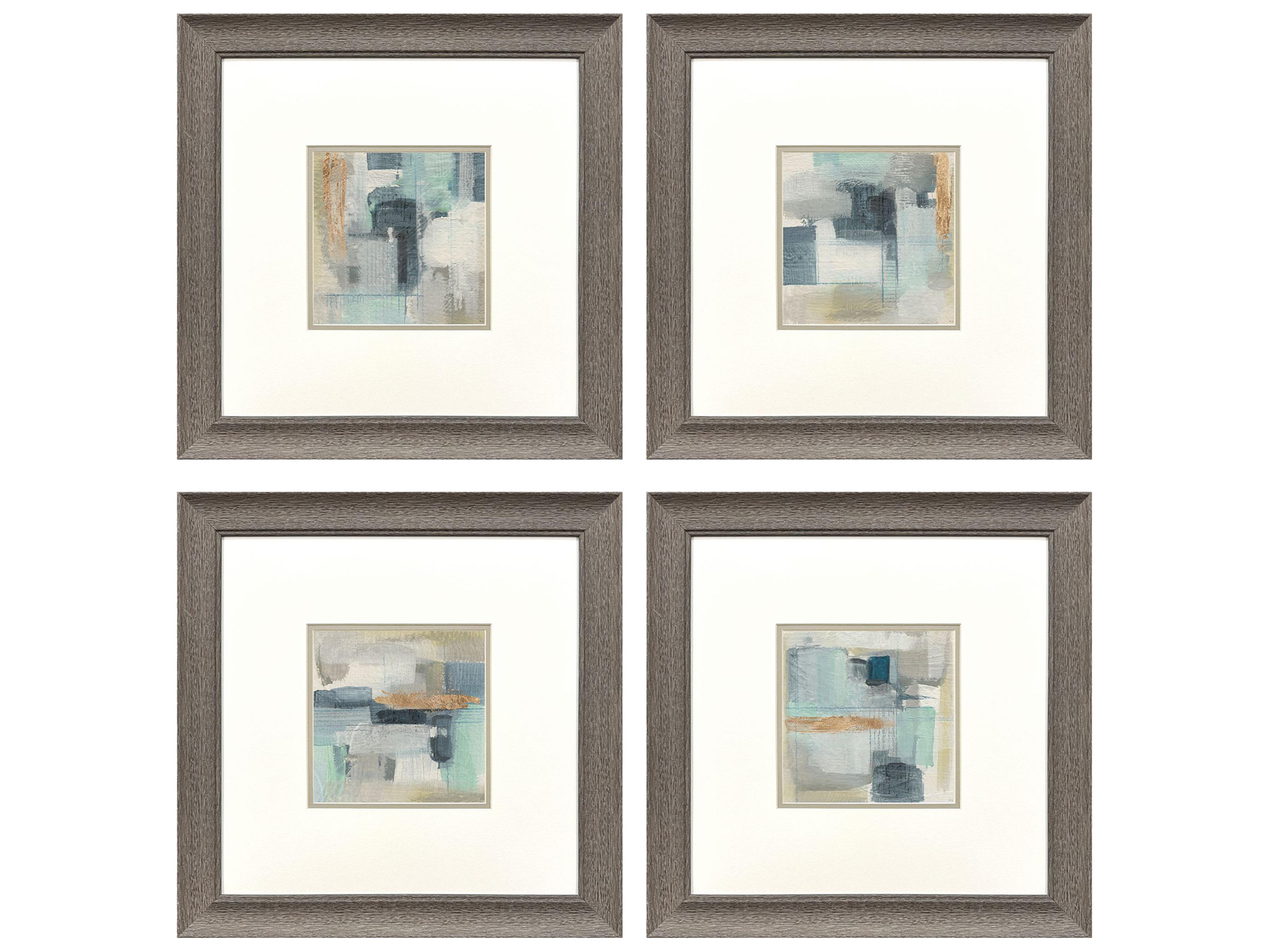 Fern Brook Morning Framed Art - Set of 4