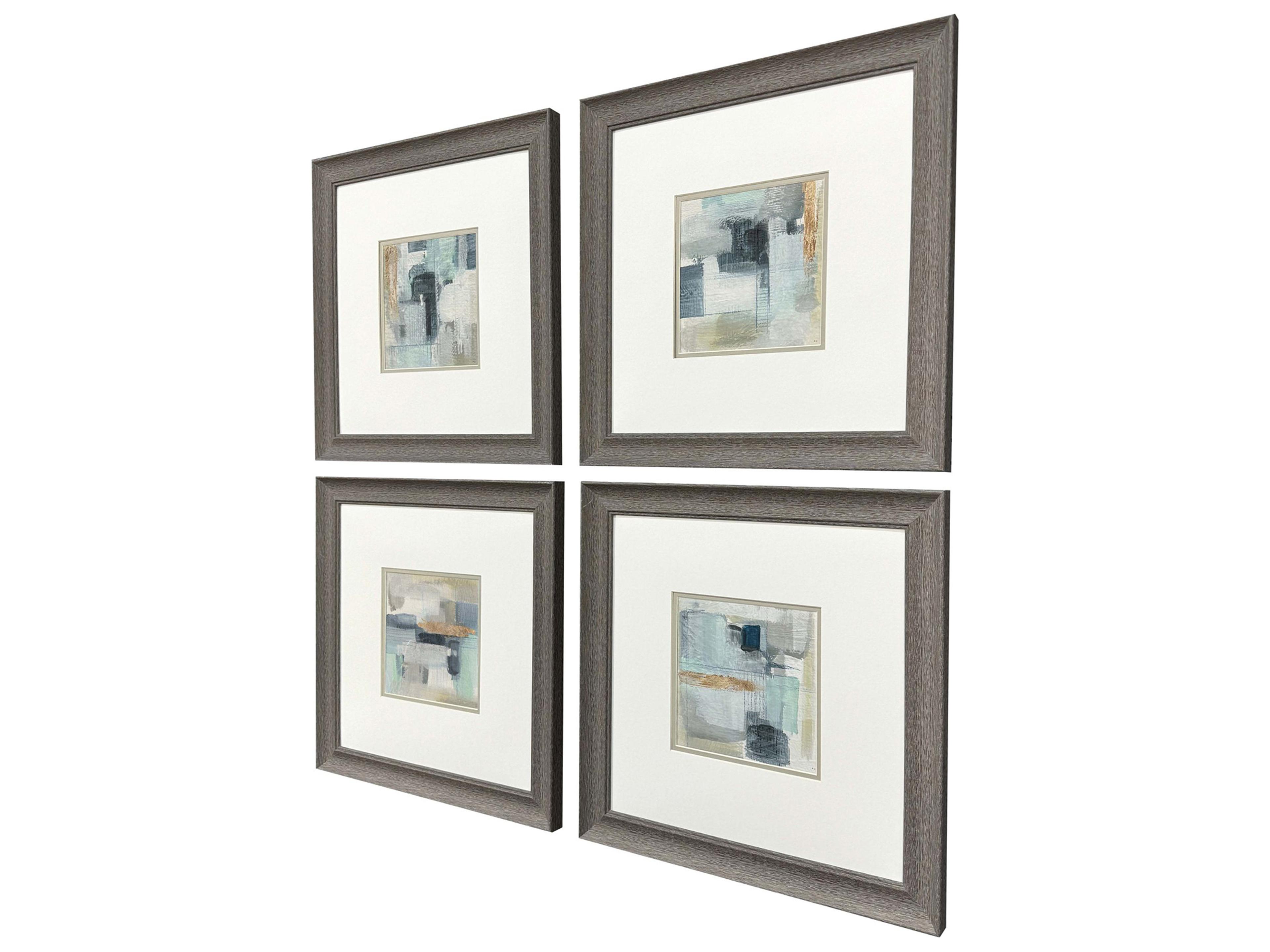 Paragon Fern Brook Morning Framed Art - Set of 4