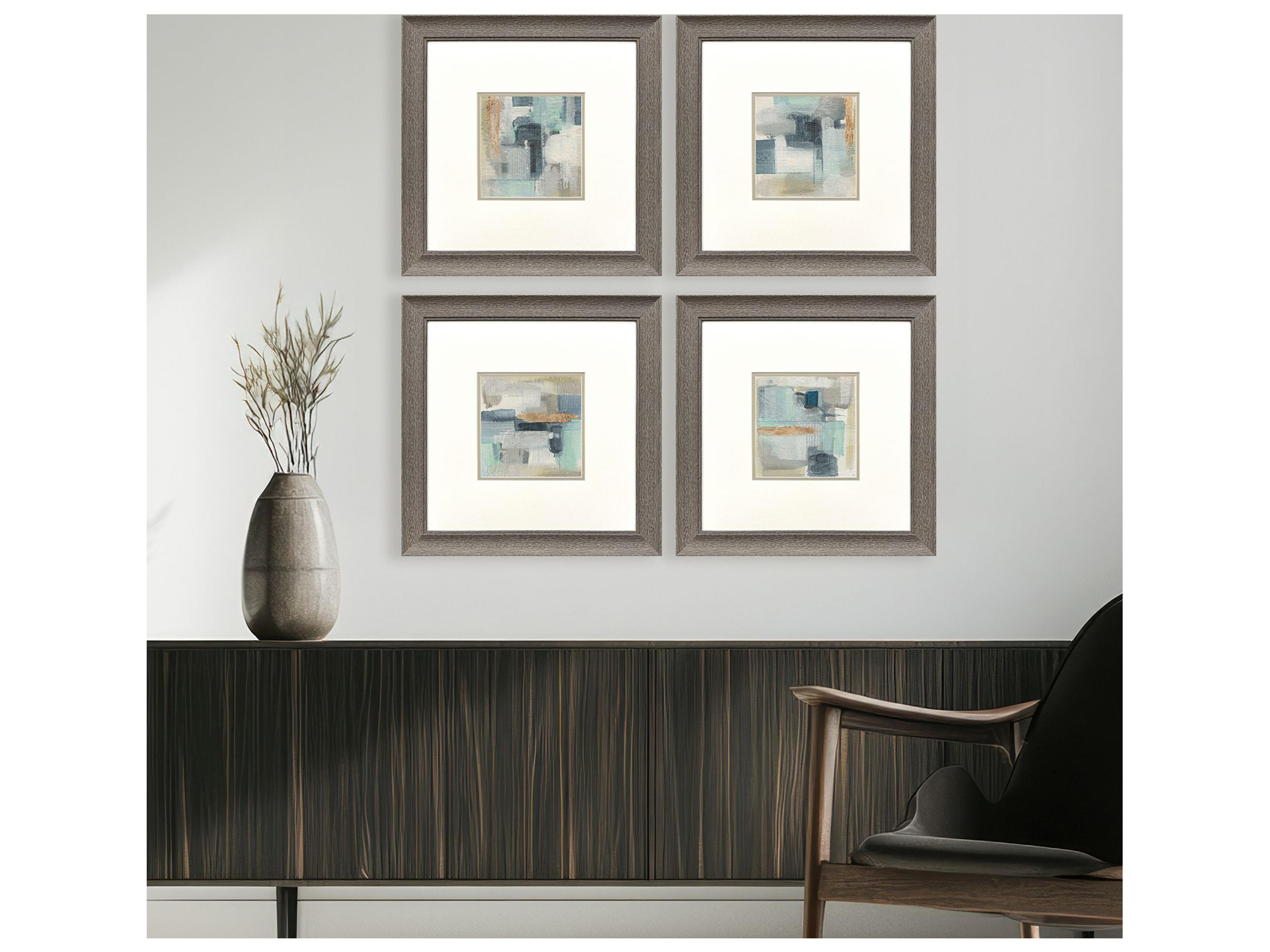 Paragon Fern Brook Morning Framed Art - Set of 4
