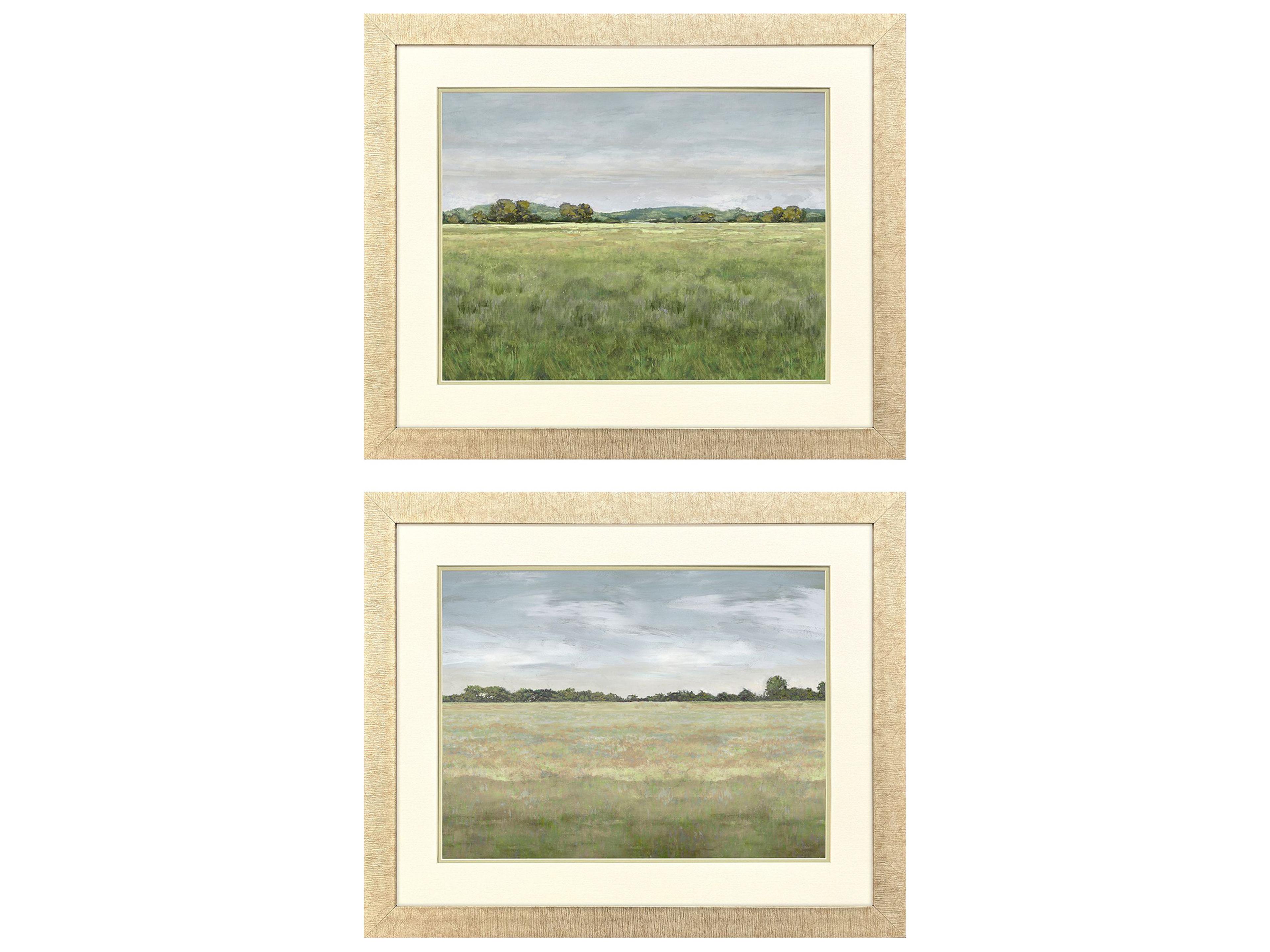 Quiet Meadow I Framed Art - Set of 2