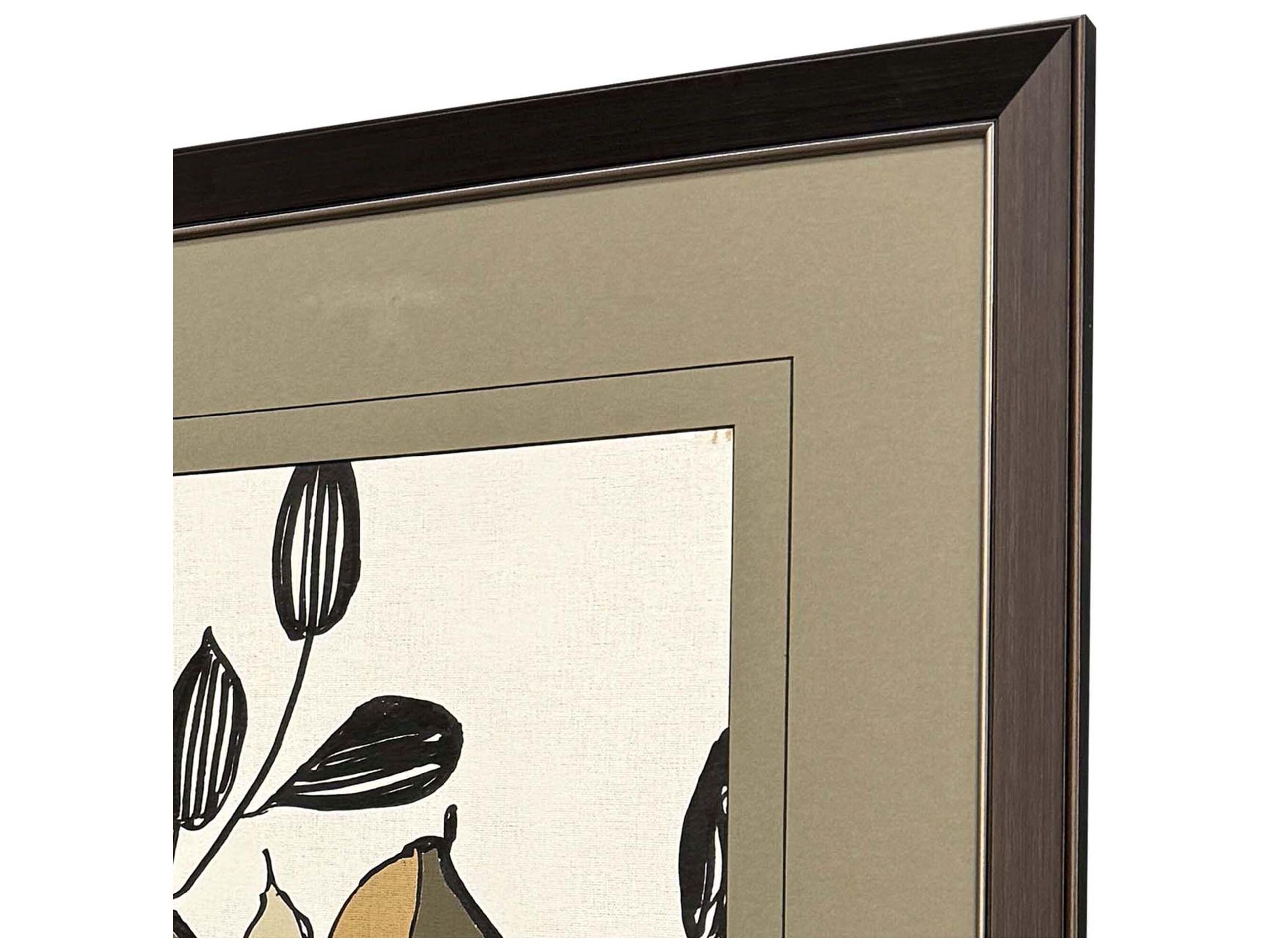 Paragon Gesture Bloom Framed Art - Set of 2