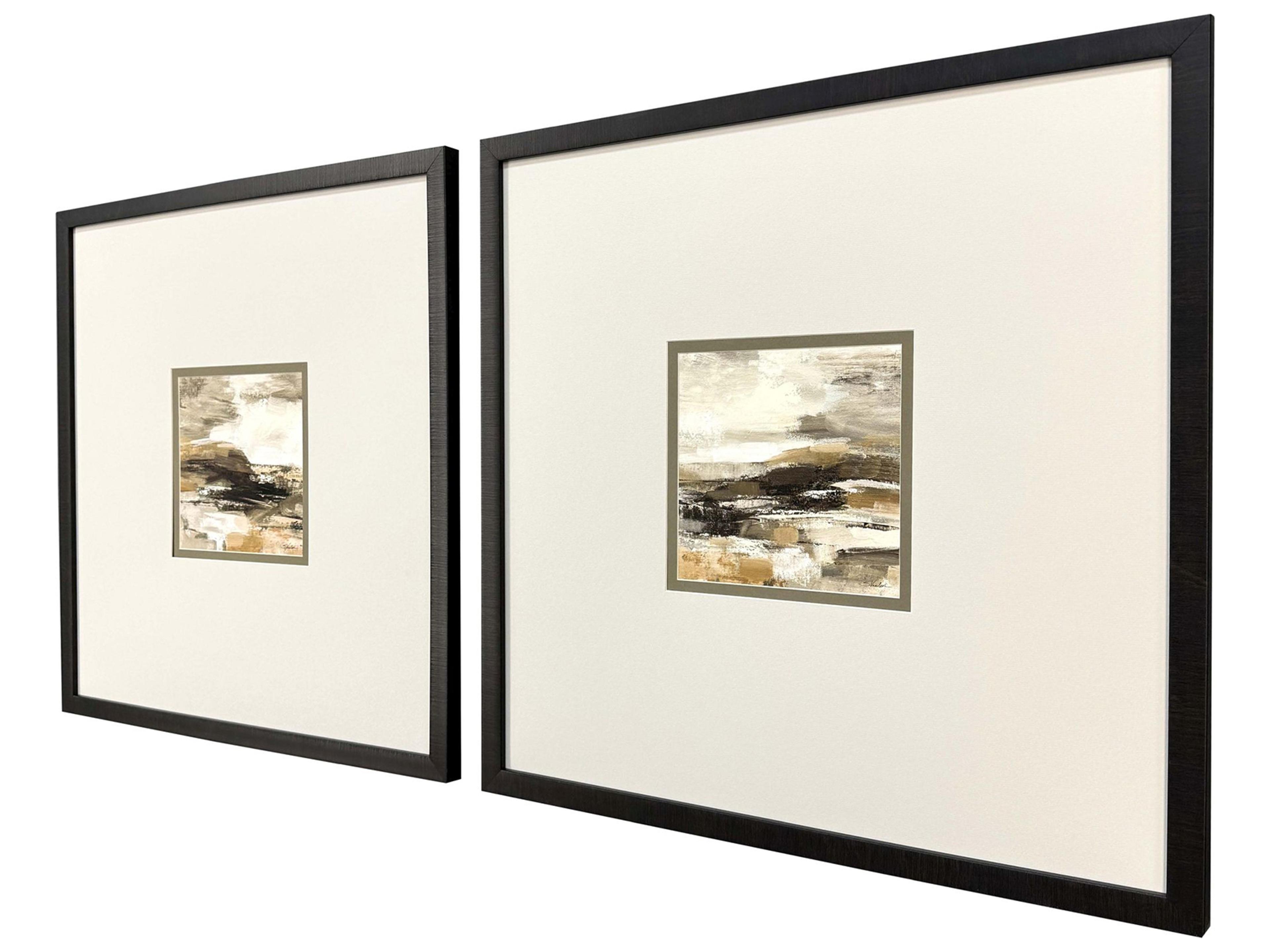 Paragon Cinnamon Shore Framed Art - Set of 2