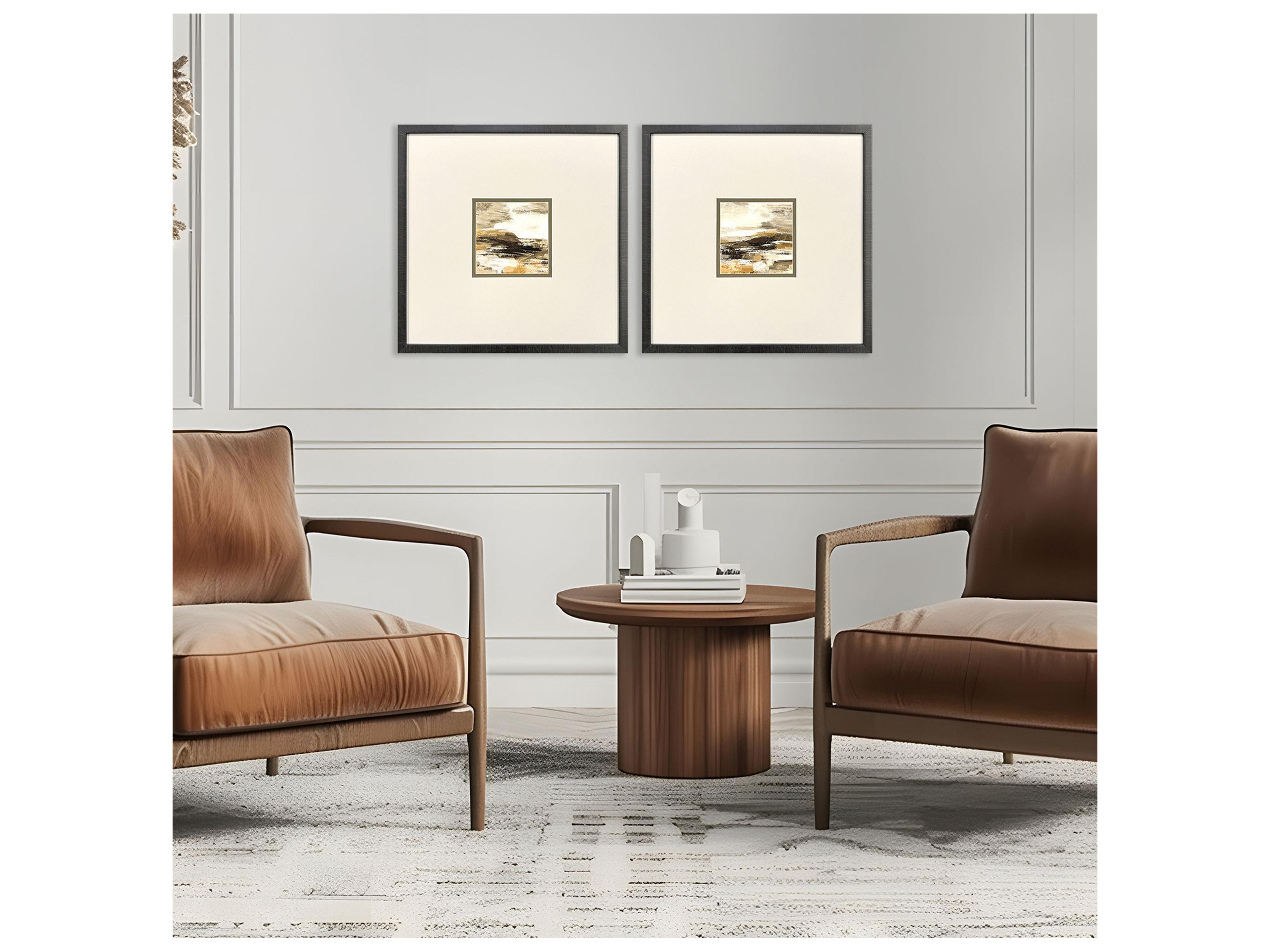 Paragon Cinnamon Shore Framed Art - Set of 2