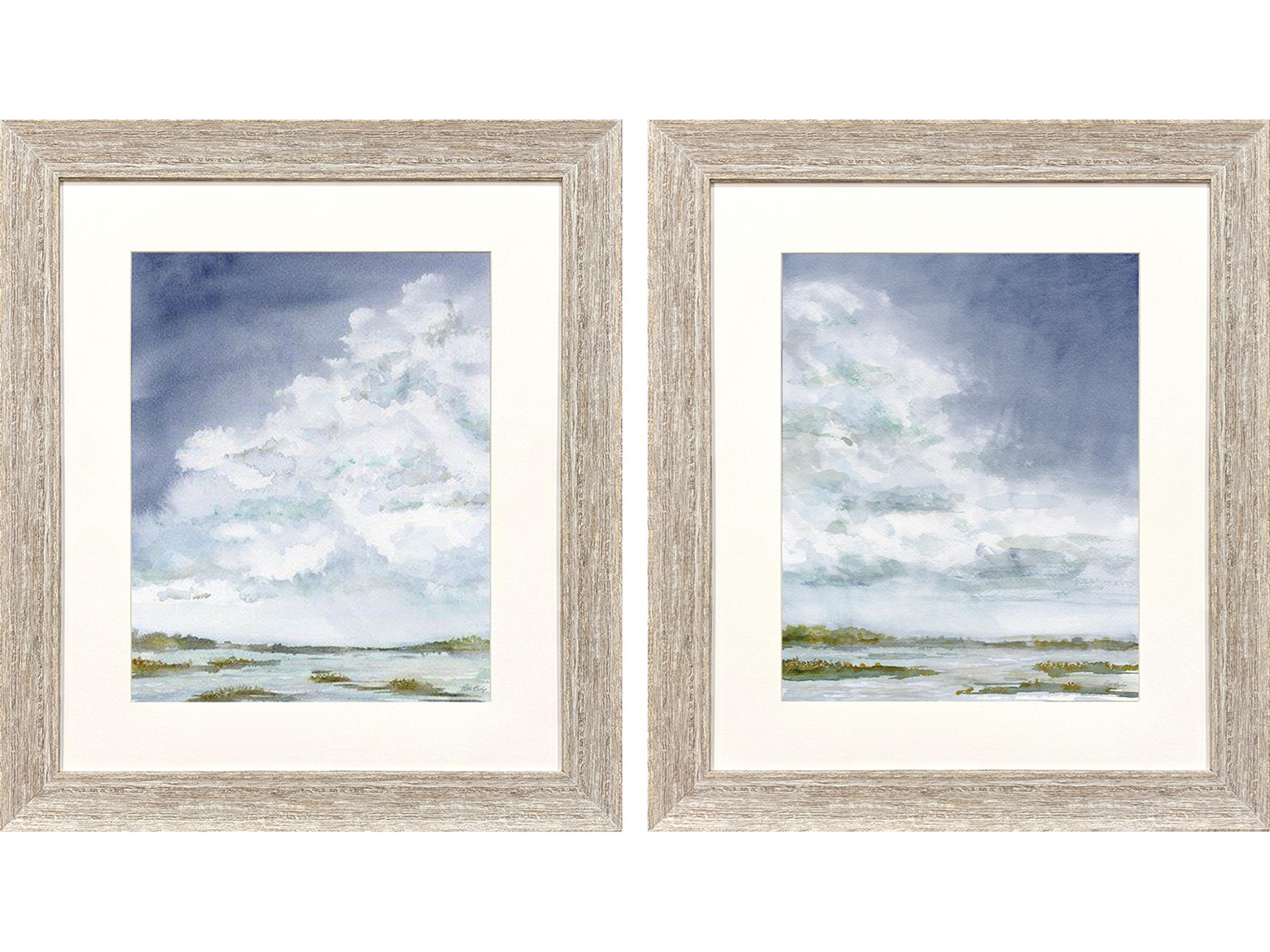 Paragon Afternoon Storm Framed Art - Set of 2