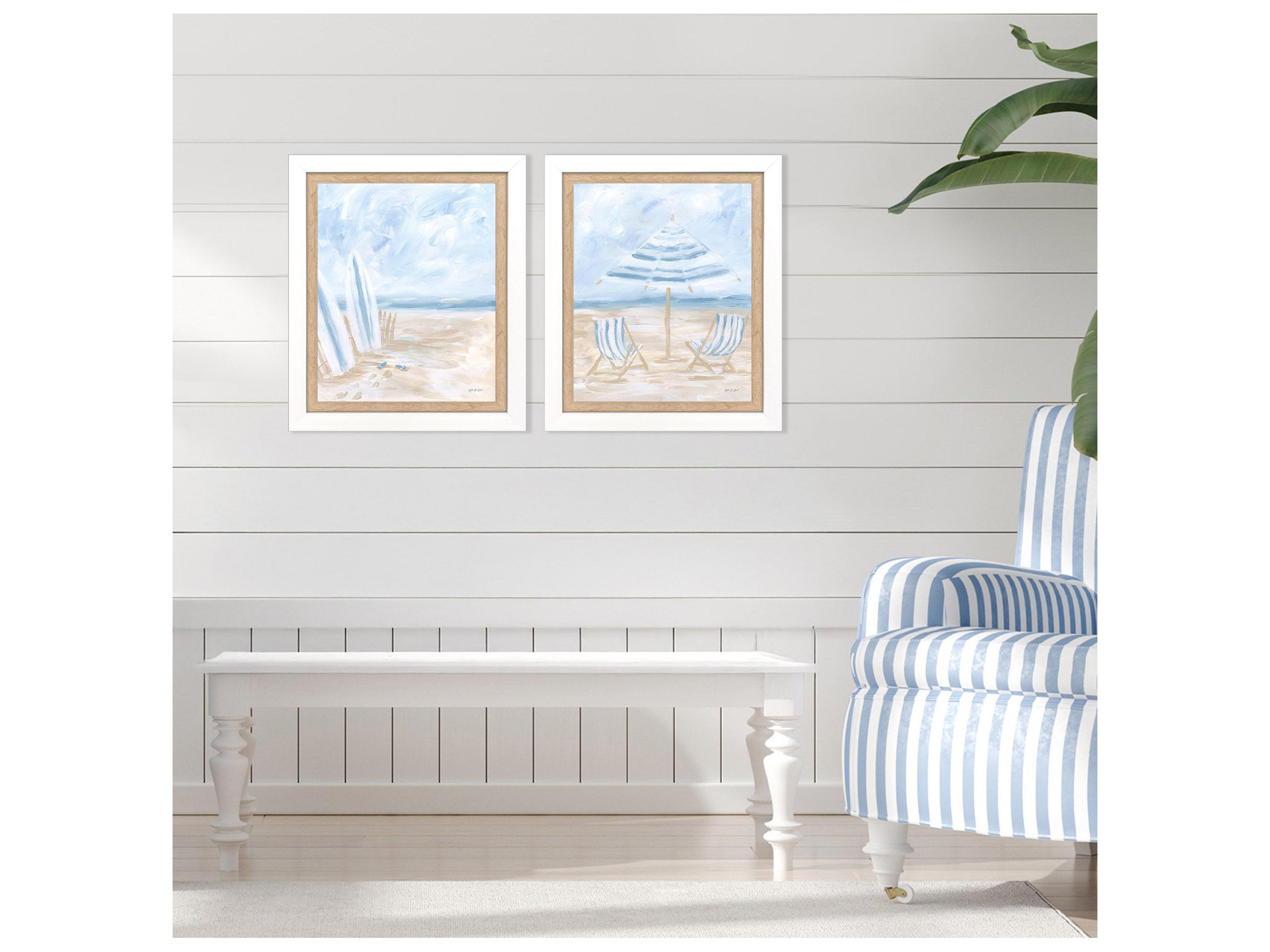 Paragon Beaching It Framed Art - Set of 2