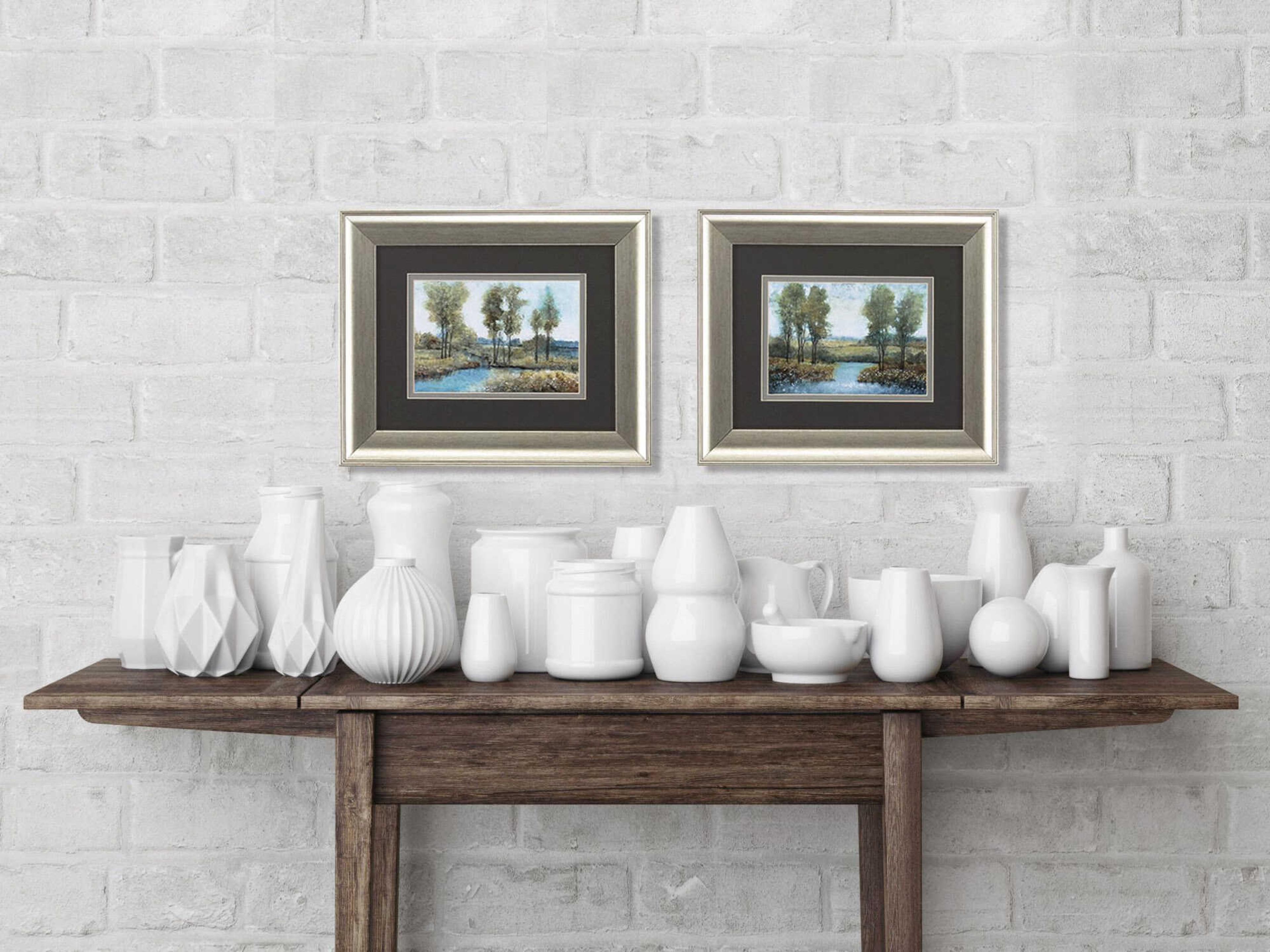 Paragon Landscapes Stream Side Wall Art Set of 2