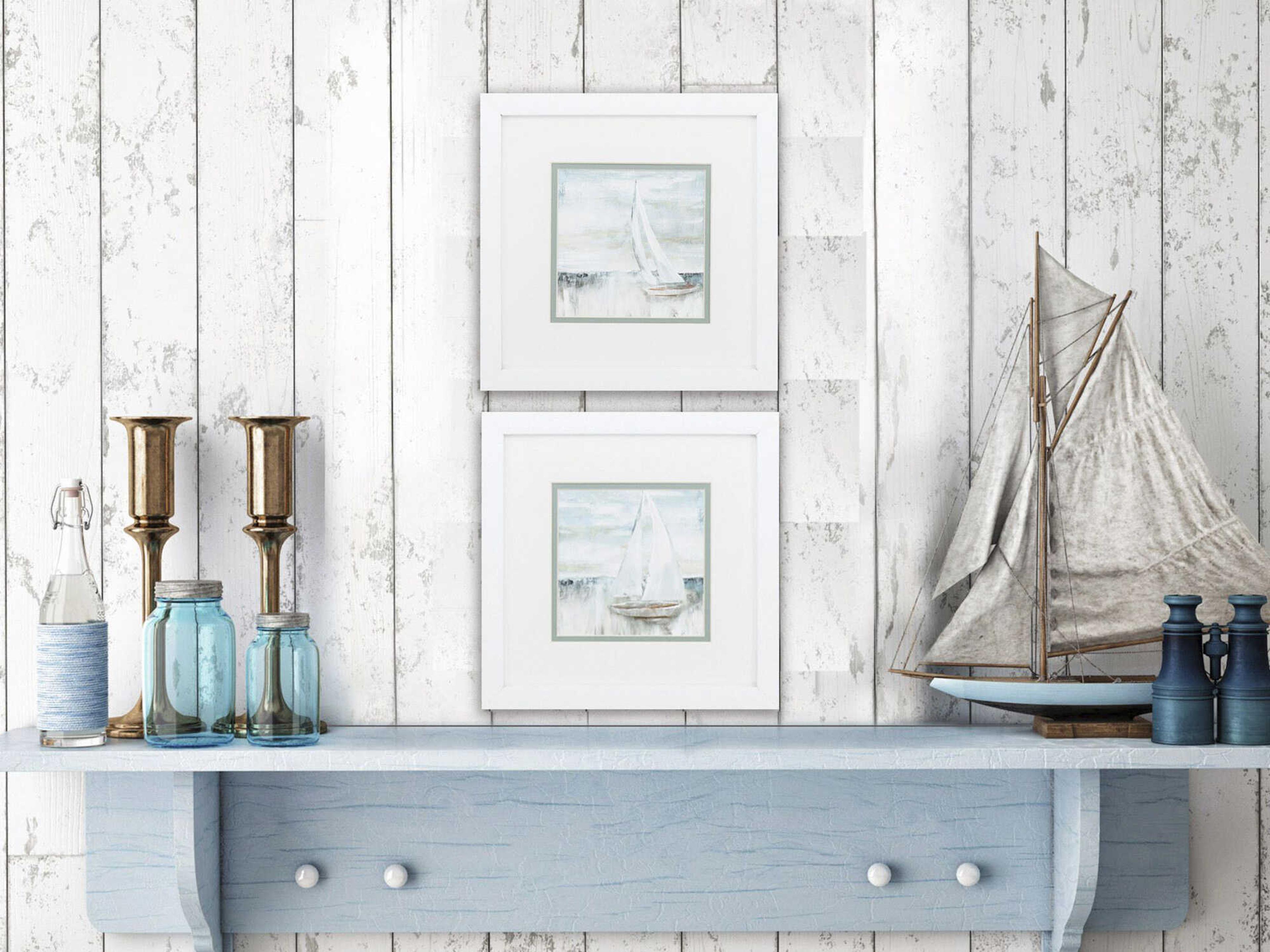 Paragon Waterside Soft Sail Wall Art Set of 2