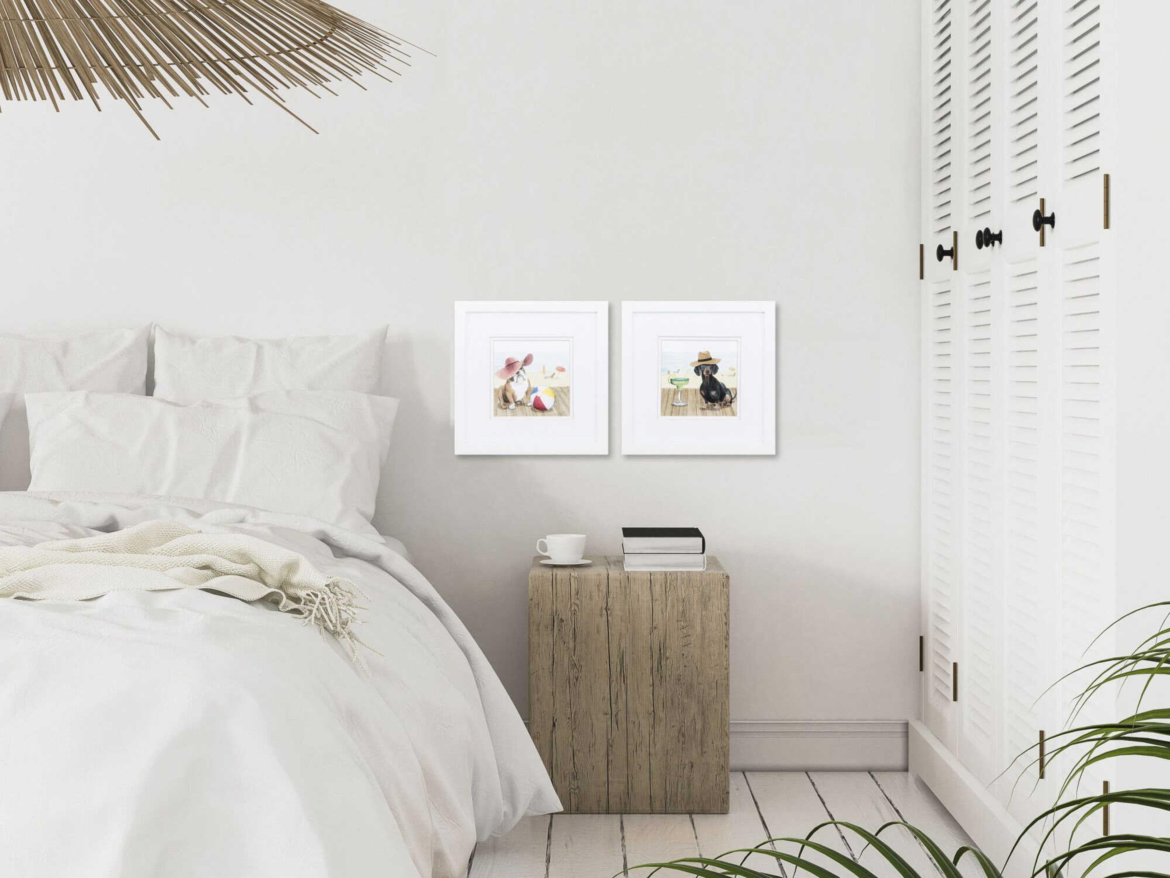 Paragon Waterside Lets Go Boardwalk Wall Art Set of 2