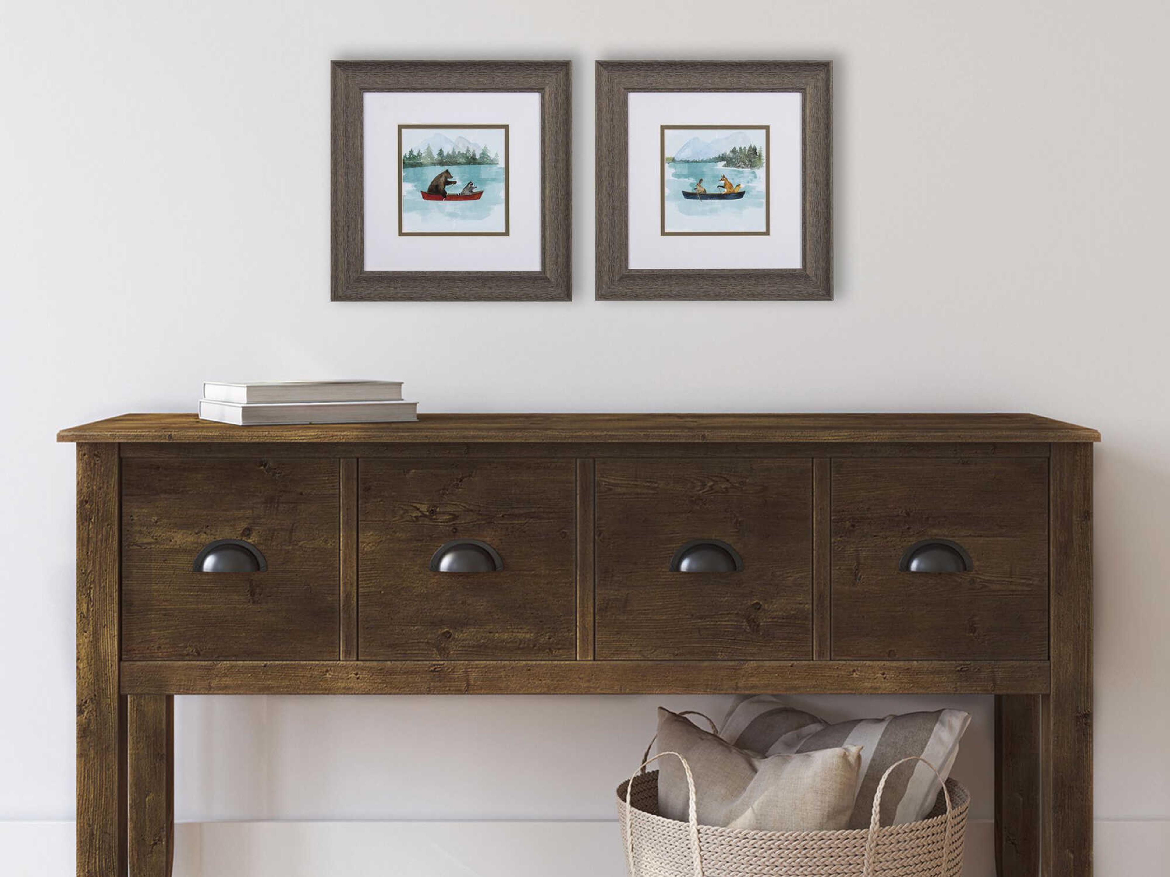 Paragon Animals Bear Lake Wall Art Set of 2